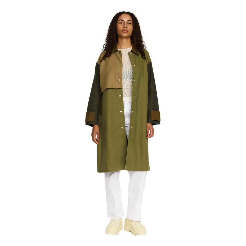 Trenchcoat Damen Selfhood Block Trenchcoat