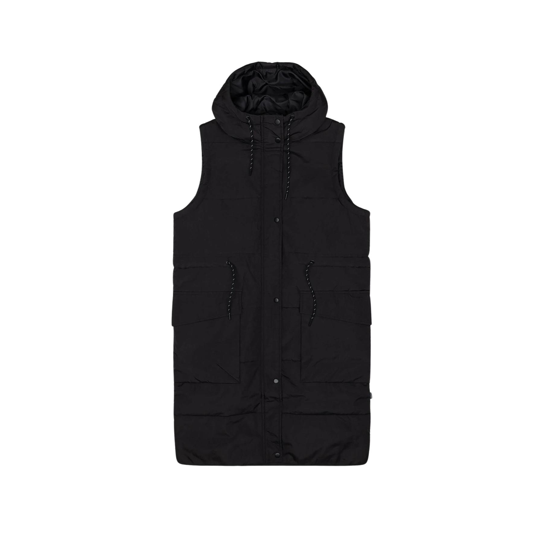 5710864686122 - Selfhood - Womens Long Vest - Mantel Gr XS schwarz