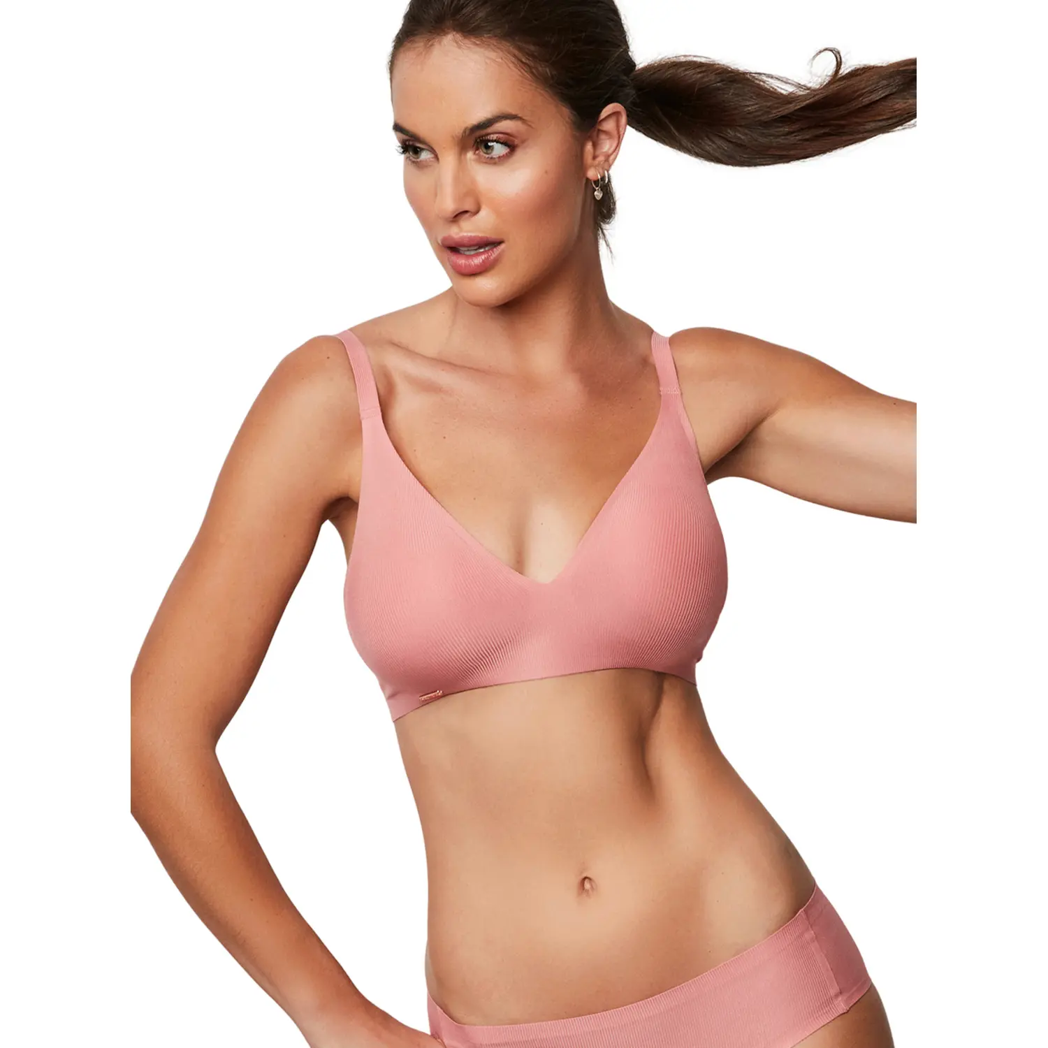 Reggiseno a balconcino con coppe removibili donna  One