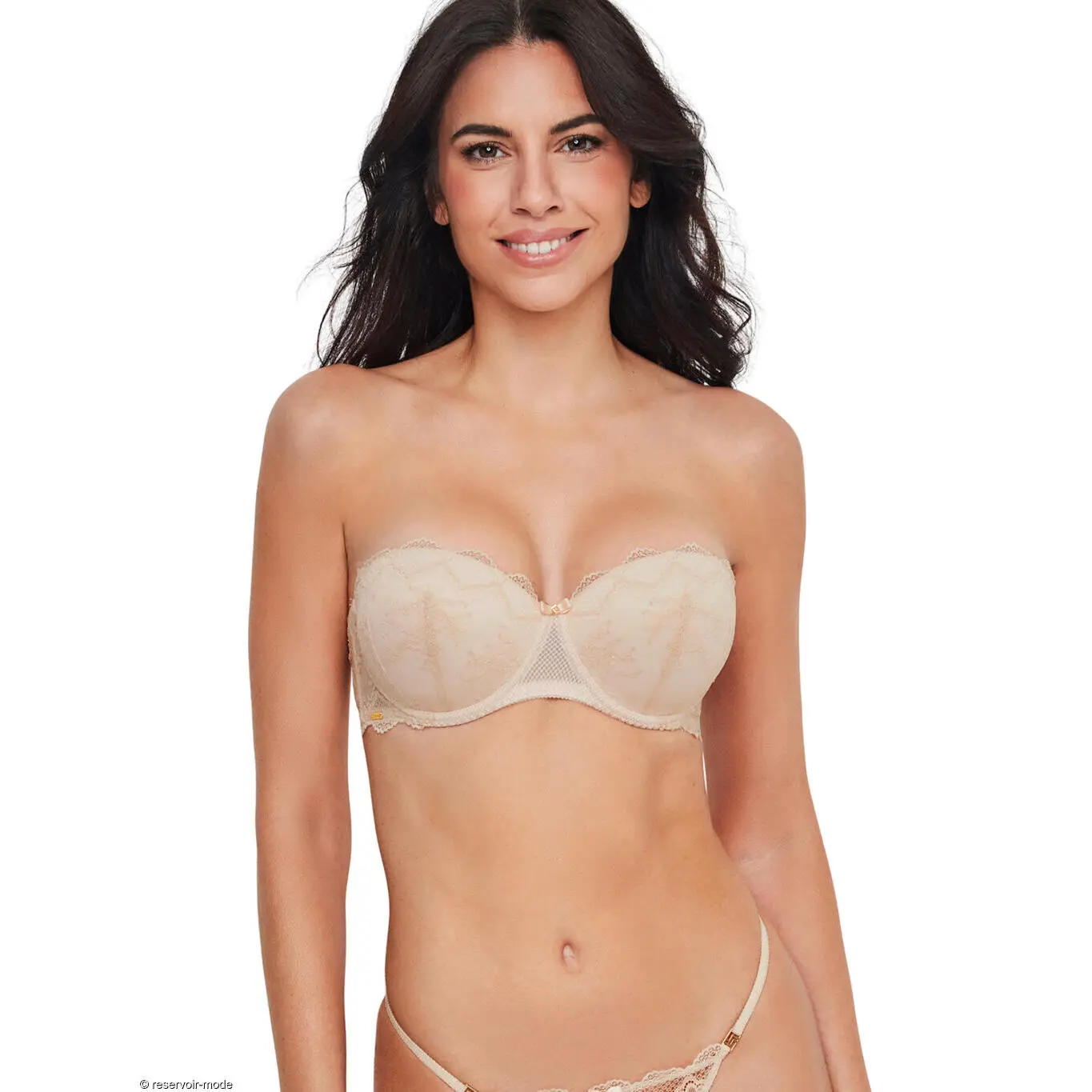 Soutien-gorge bandeau push-up donna  Manuela Mariage