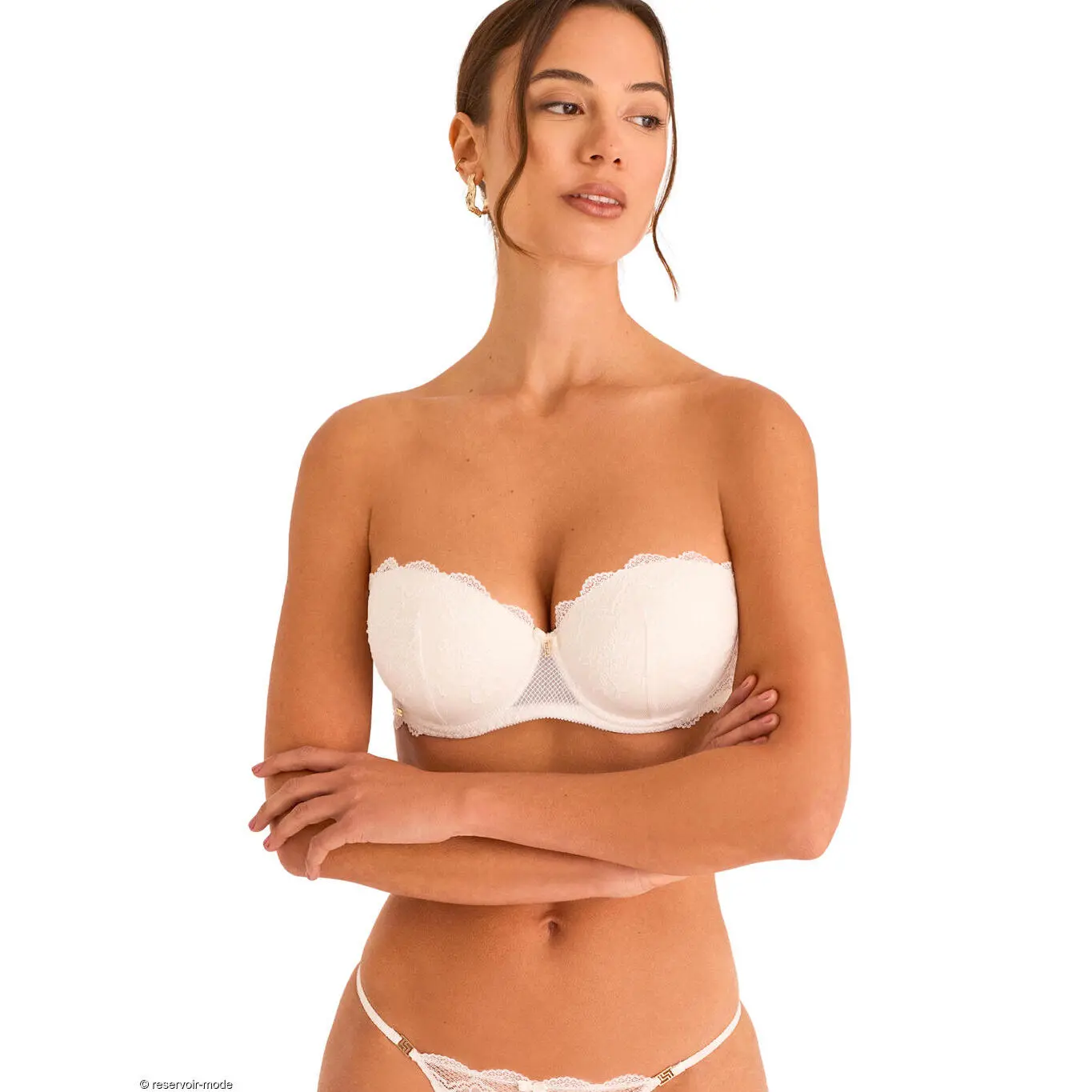 Damen Push-Up Bandeau-BH Selmark Manuela Mariage