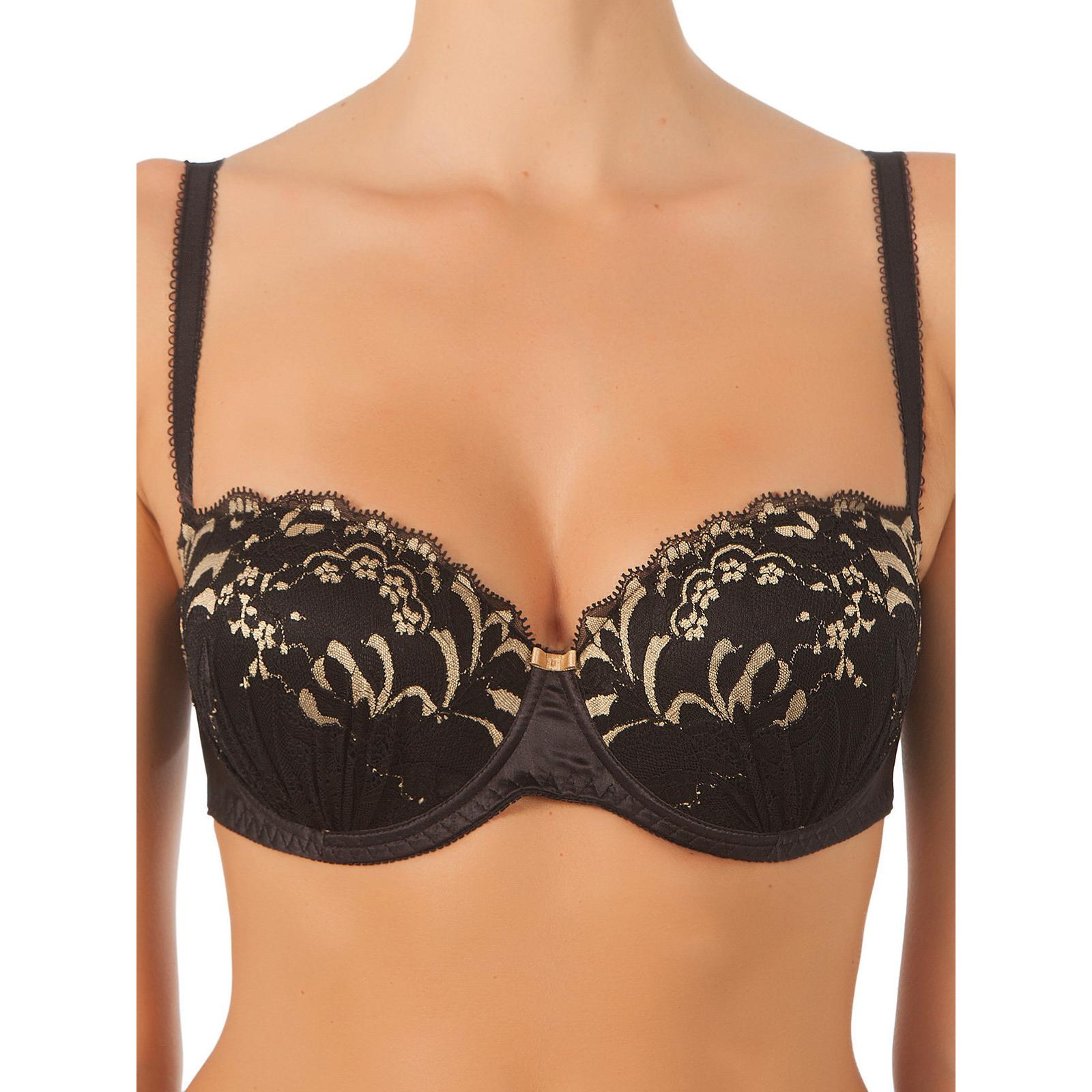 Soutiene-gorge balconette non preformato donna  Samara