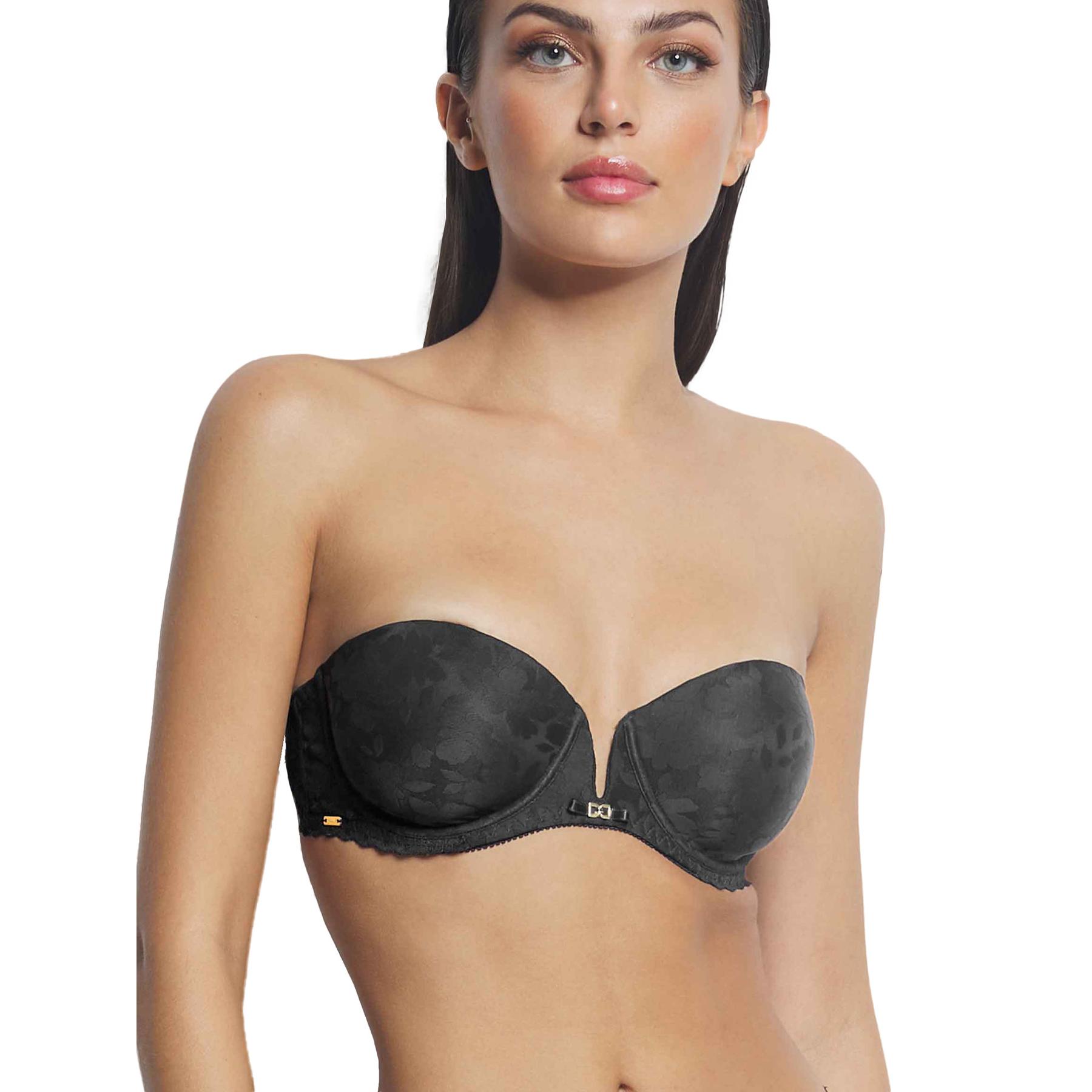 Soutien-gorge bandeau preformato con ferretto donna  Gabrielle
