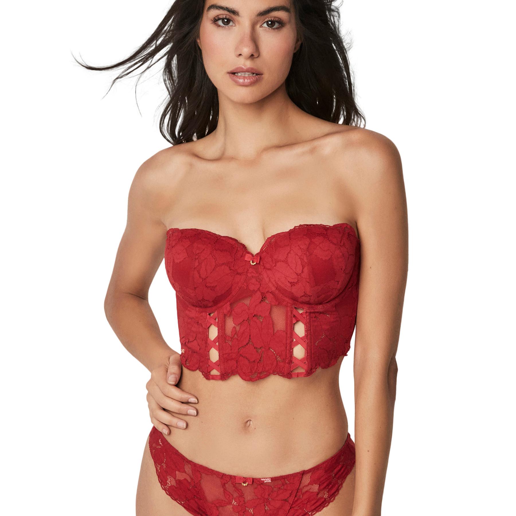 Soutien-gorge bustier balconette donna  Federica