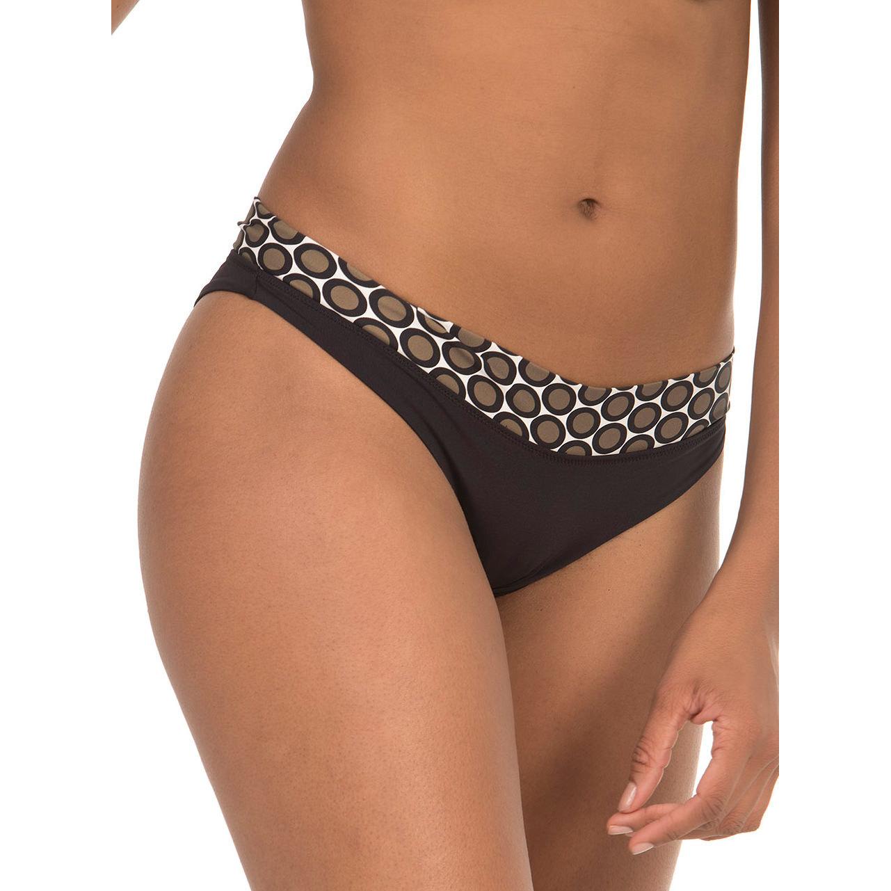 Slip costume a vita alta da donna  Lunares