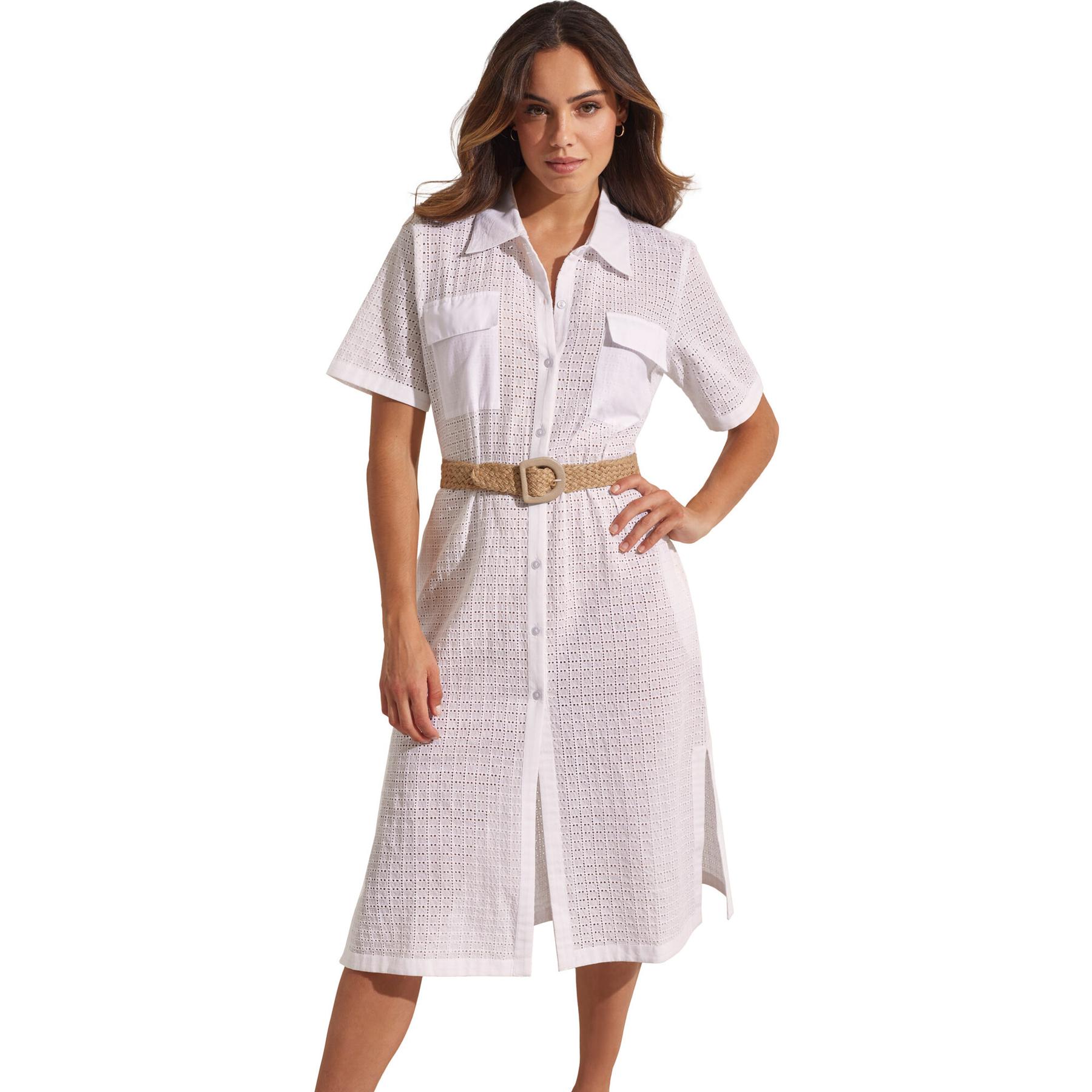 8445073868768 - Halb-longes Strandhemdkleid für Frauen Complementos