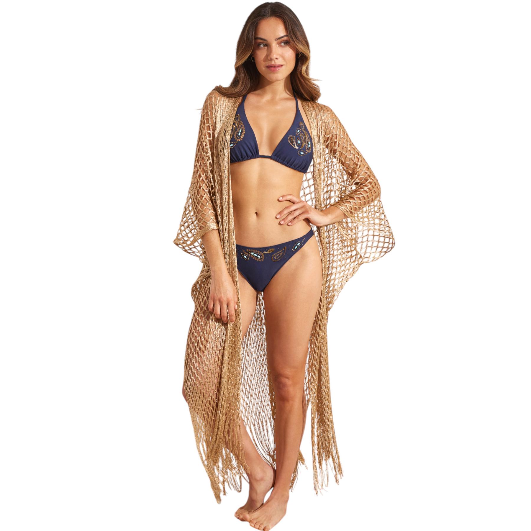 8445073869154 - Damen Strand Kimono lang Complementos