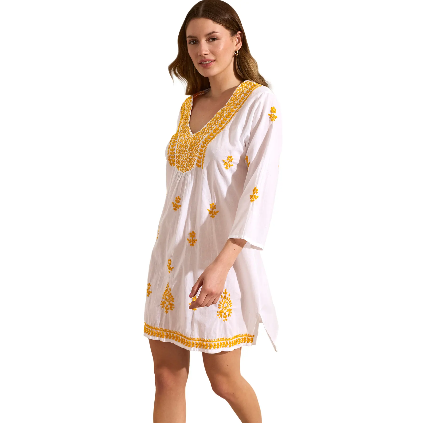 8445073869314 - Besticktes Strandtunika für Frauen Complementos