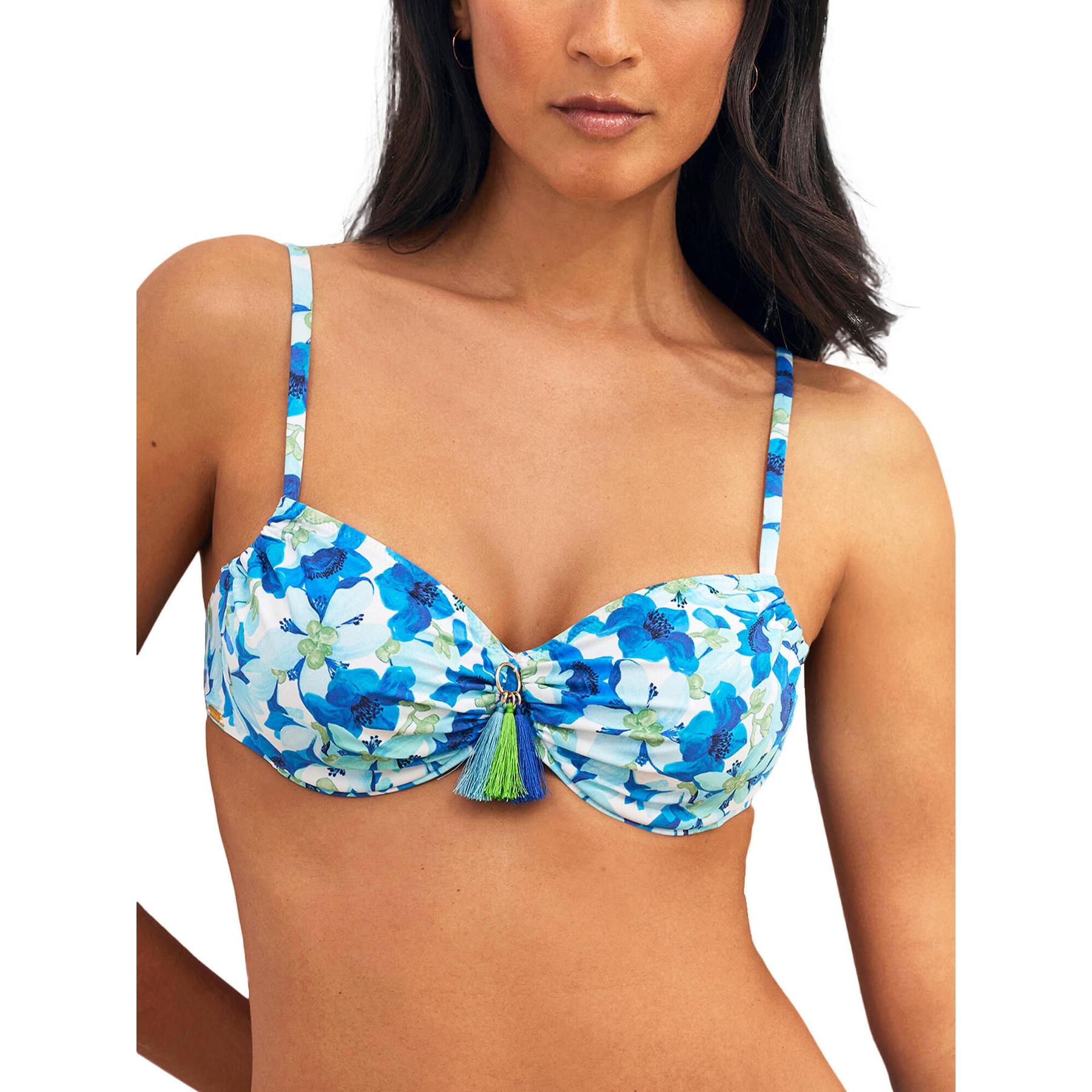 8445073736135 - Damen Badeoberteil mit vollständiger Abdeckung Rosé