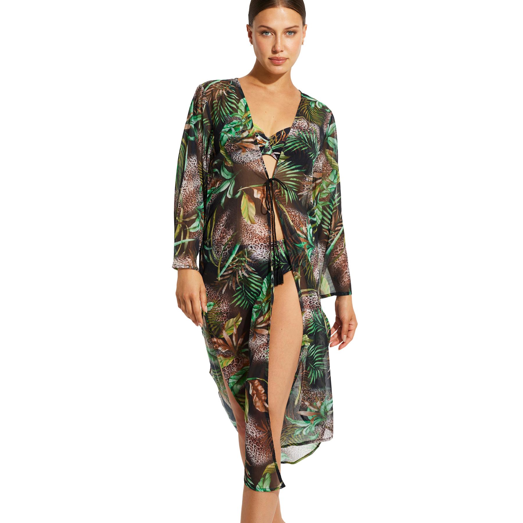 8445073716243 - Lange Strandtunika für Damen Paradise