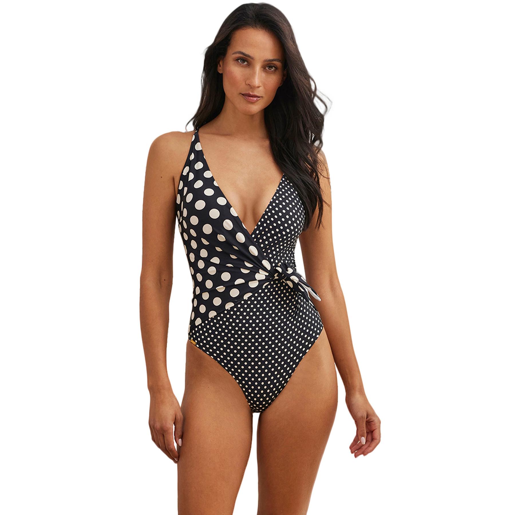 Costume da bagno intero triangolare preformato multiposizione donna  Negroni
