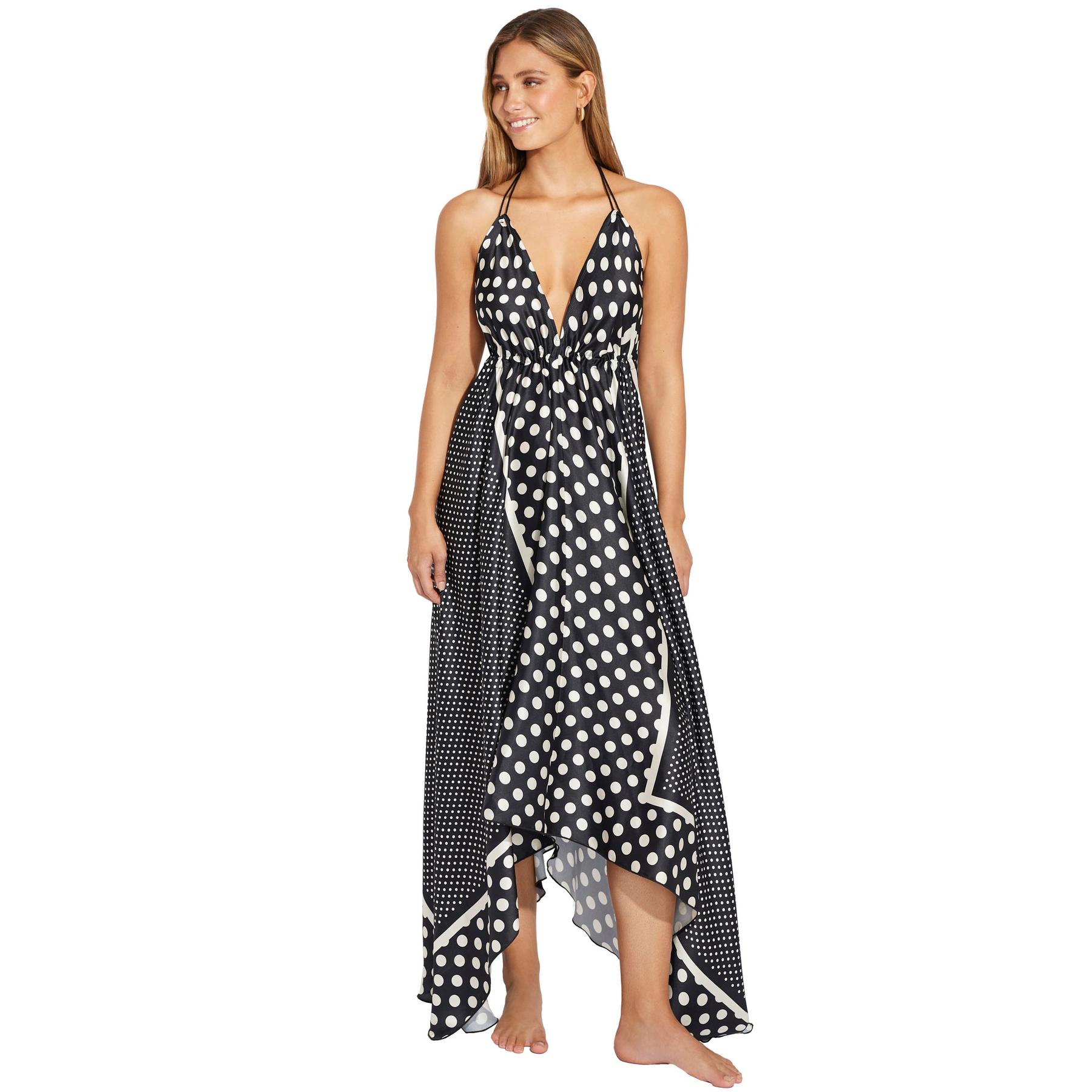 Abito lungo estivo con schiena scoperta donna  Negroni