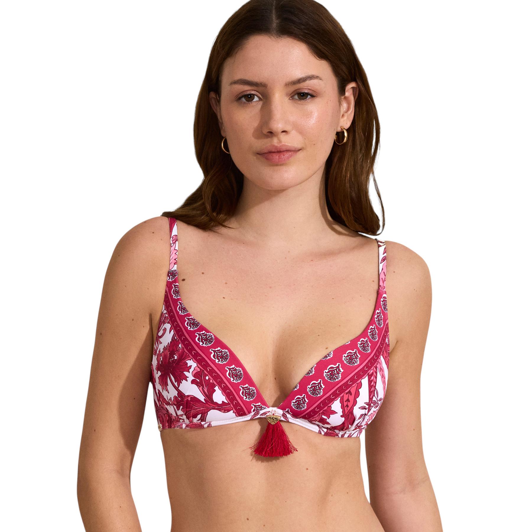 8445073875261 - Bade-Oberteil ohne Bügel mit vorgeformtem Dekolleté für Damen Acanthus