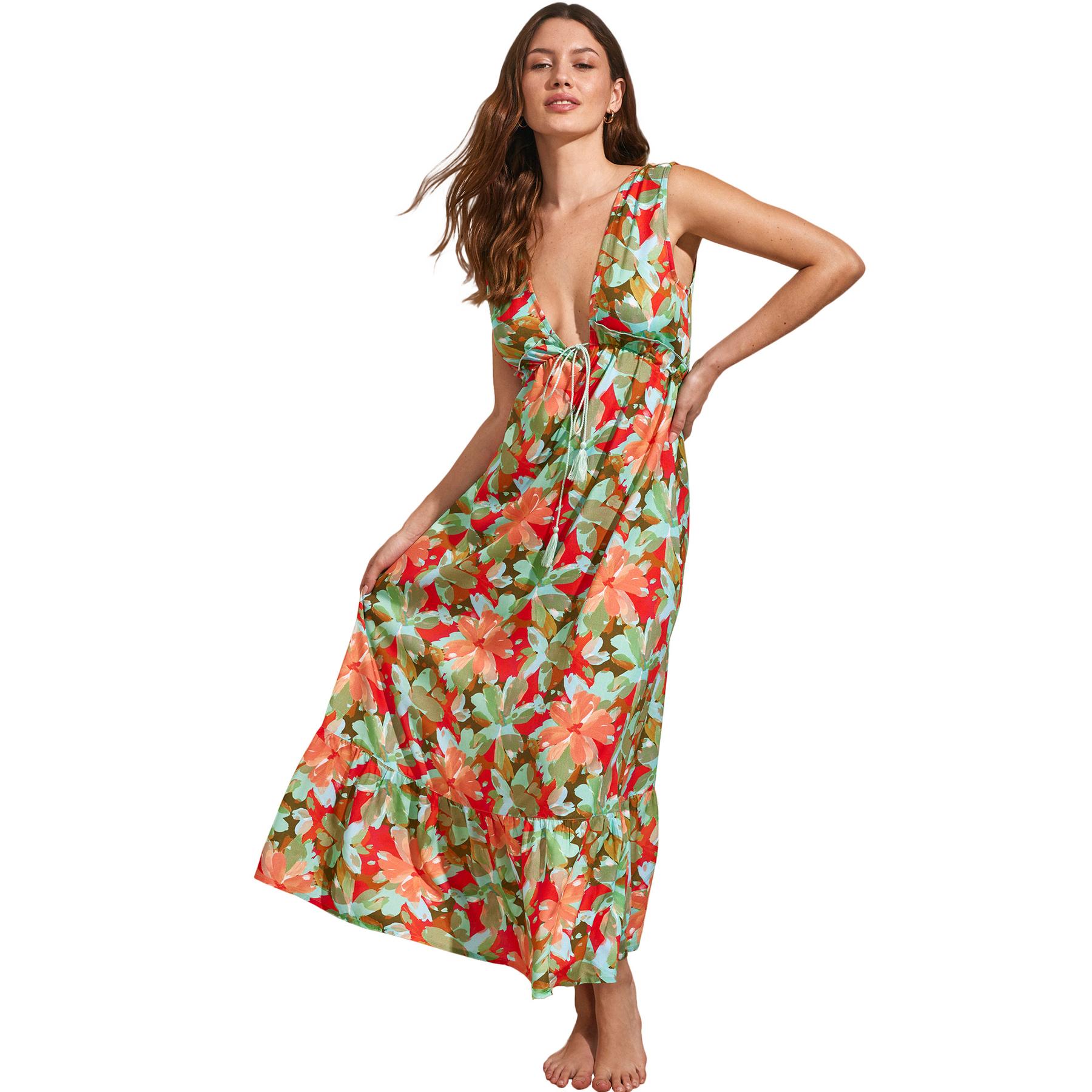 8445073867952 - Ärmelloses Sommer-Maxikleid für Frauen Giverny