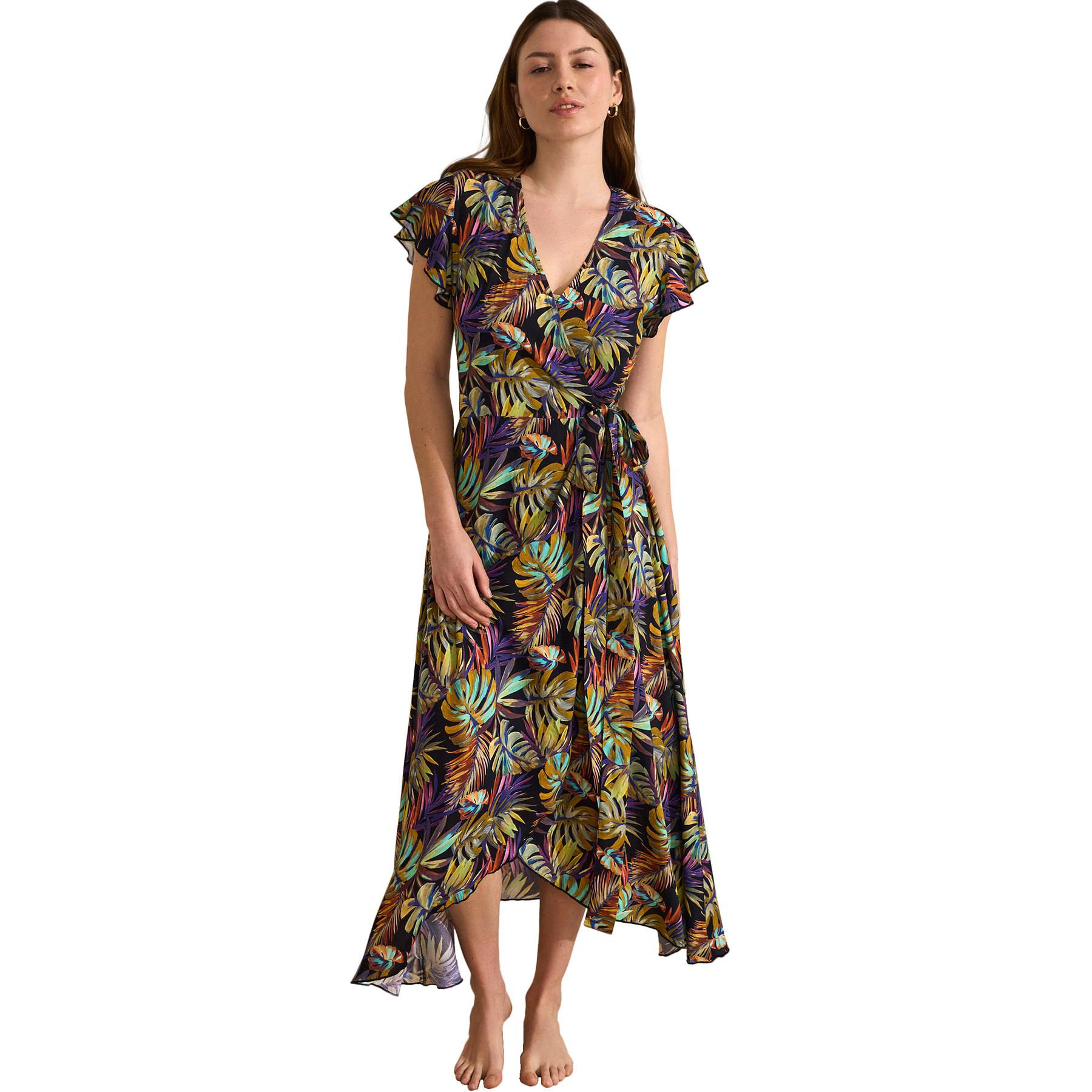 8445073868058 - Langes Sommer-Wickelkleid für Damen Jade