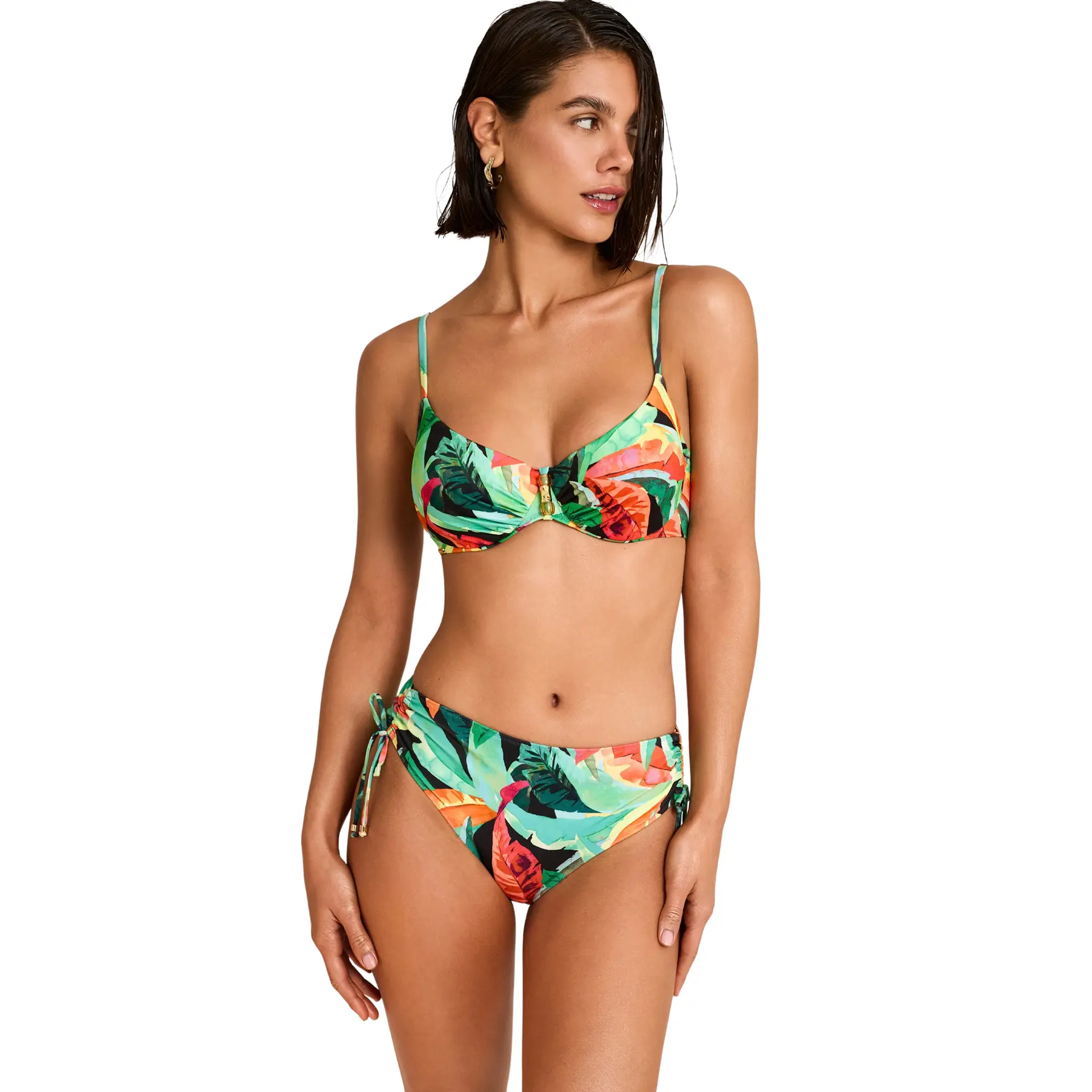 Top da bagno avvolgente donna  Oasis