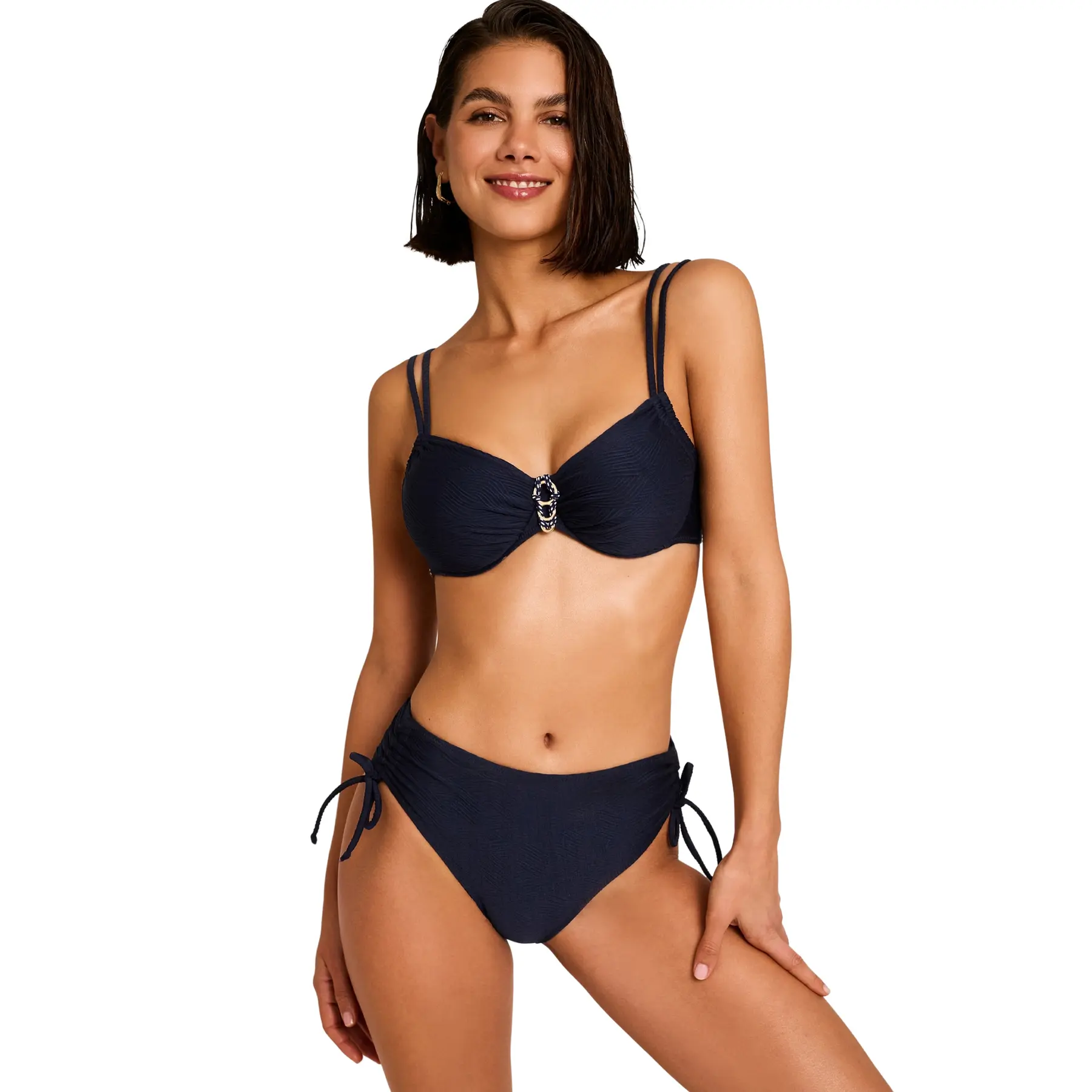 Top da bagno avvolgente donna  Nautilus