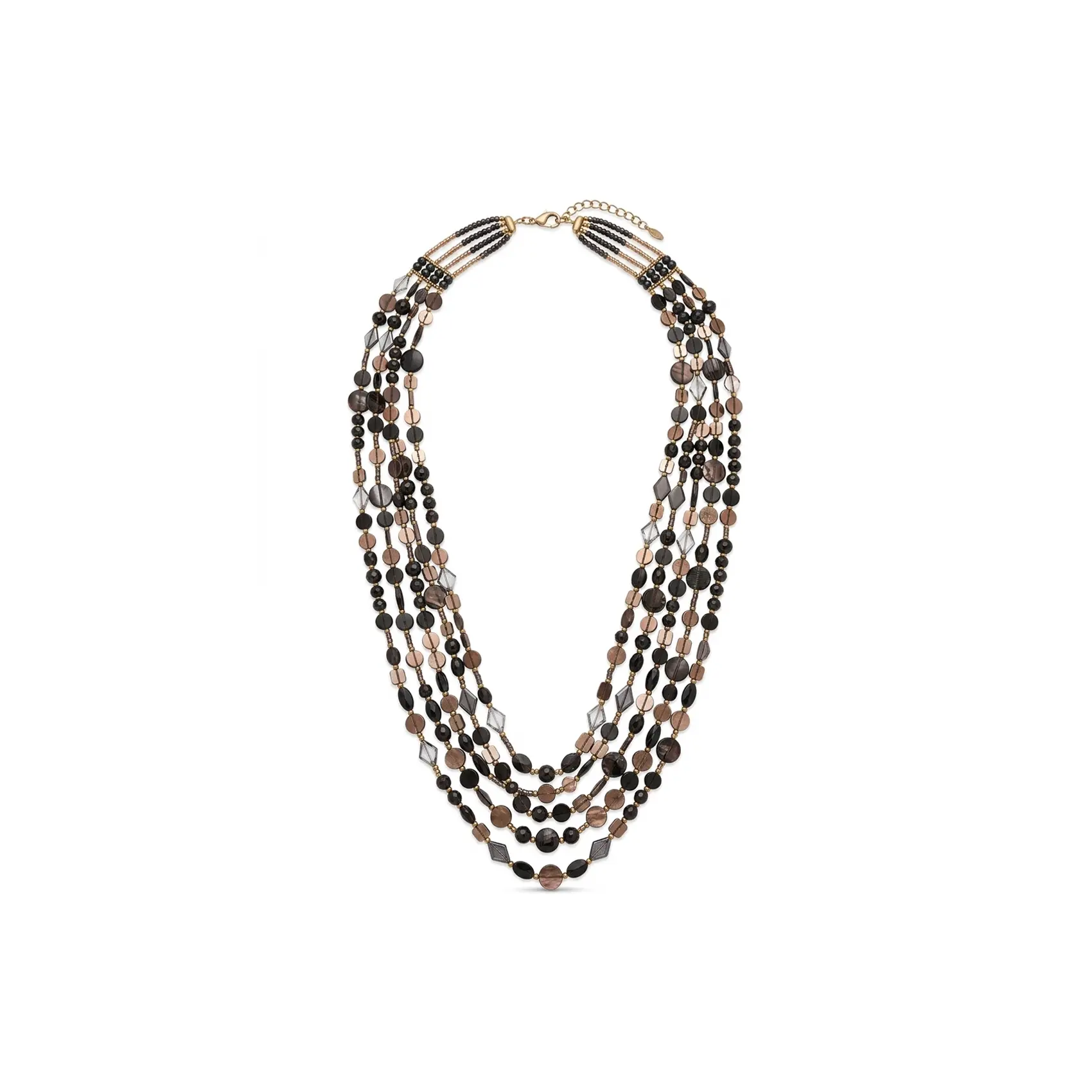Image of Langes glänzendes Collier für Damen Selmark Complementos