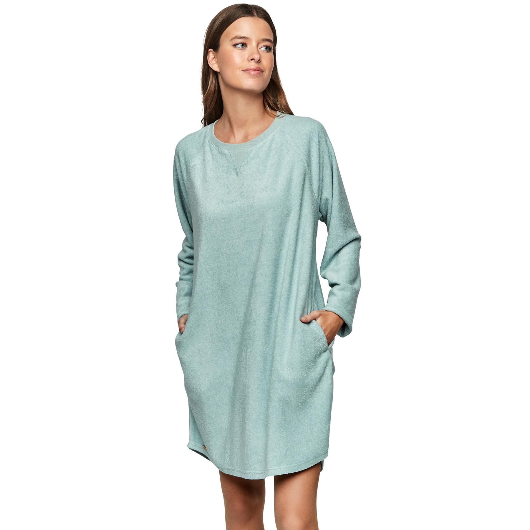 Vestito da notte a maniche lunghe donna  P103 Cuddly