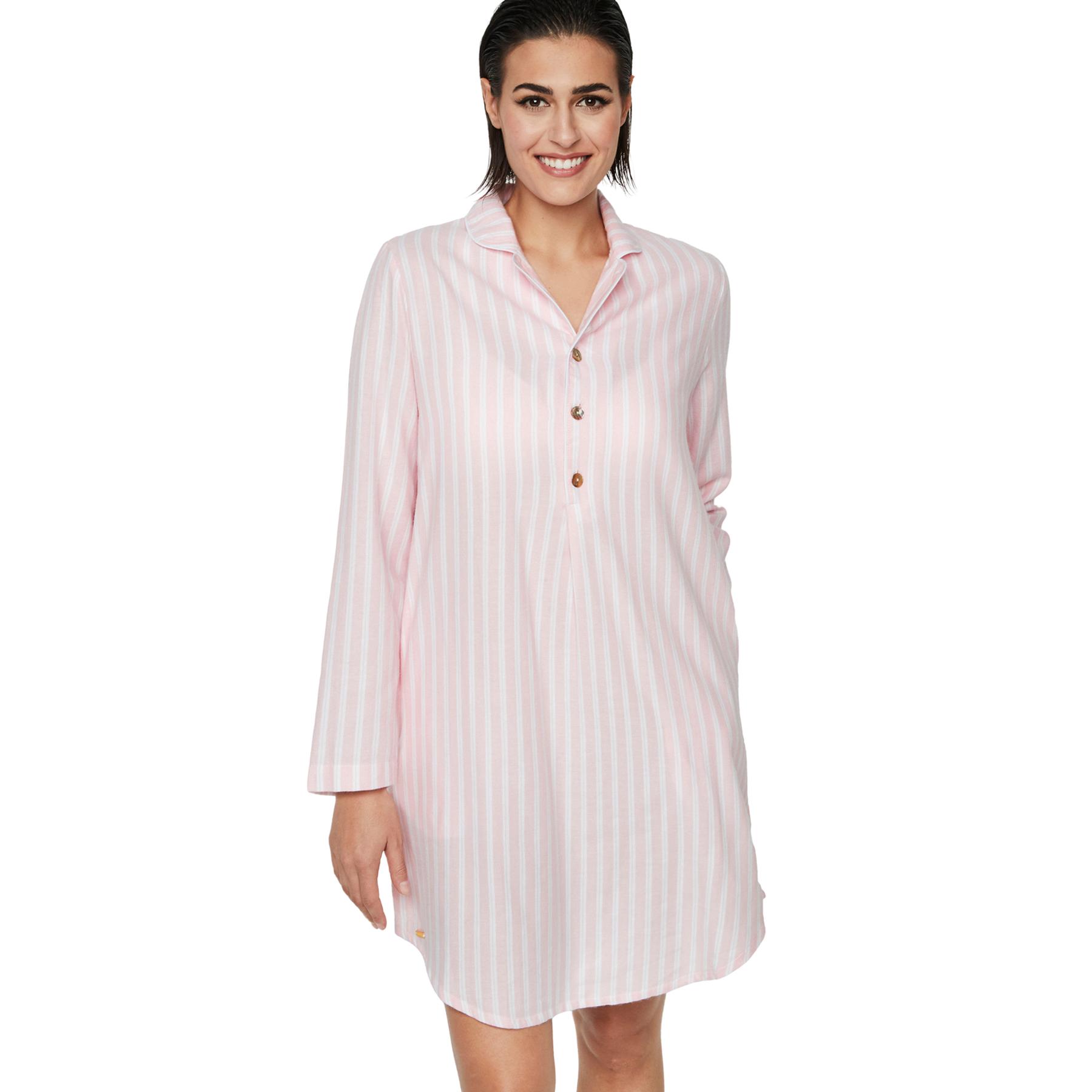 Vestito da notte a maniche lunghe donna  P105 Oxford