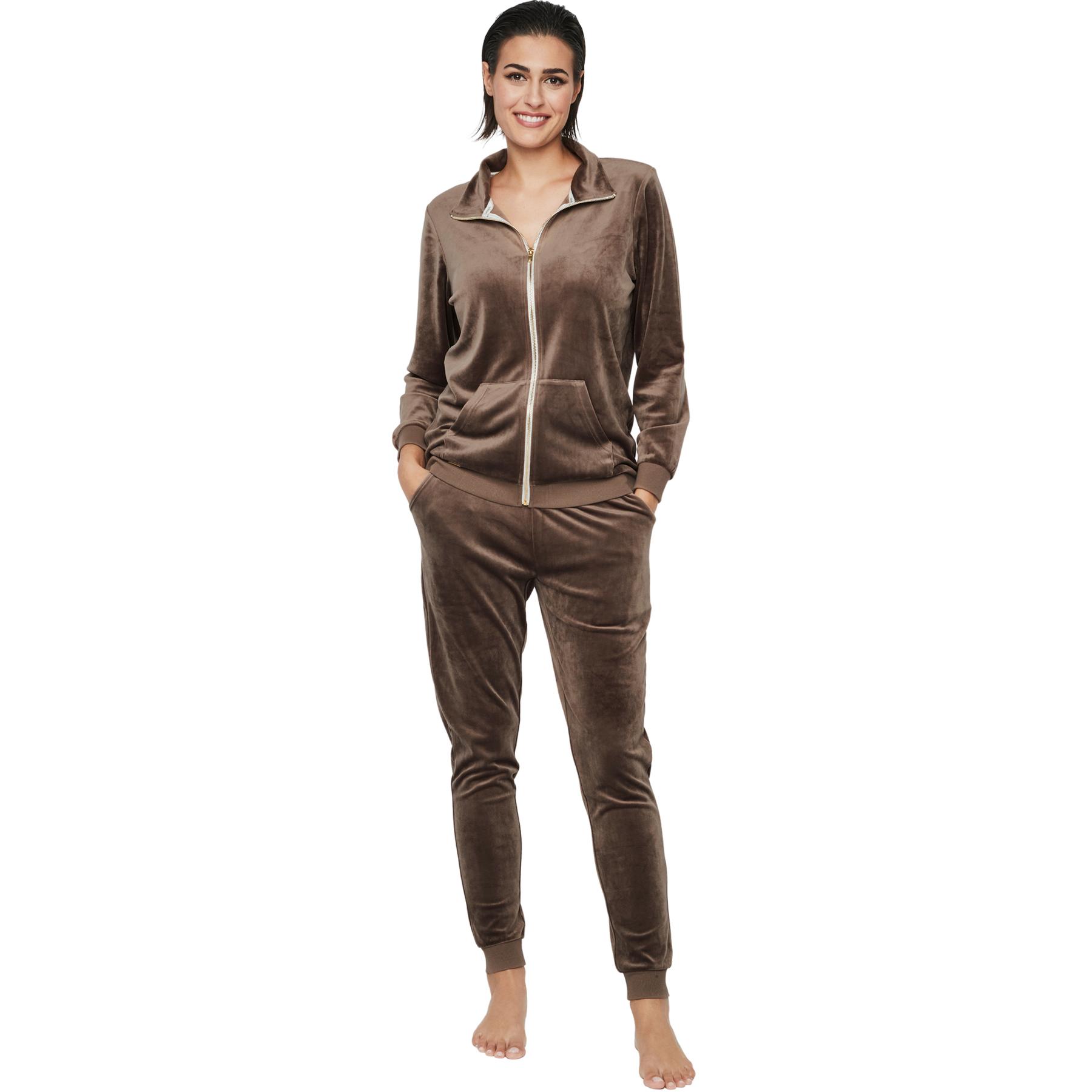 Pigiama con giacca zip donna  P115 Sport
