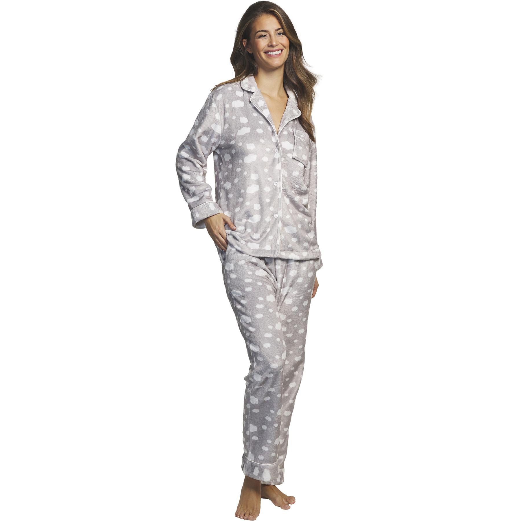 Pigiama pantalone e camicia a maniche lunghe donna  Joven