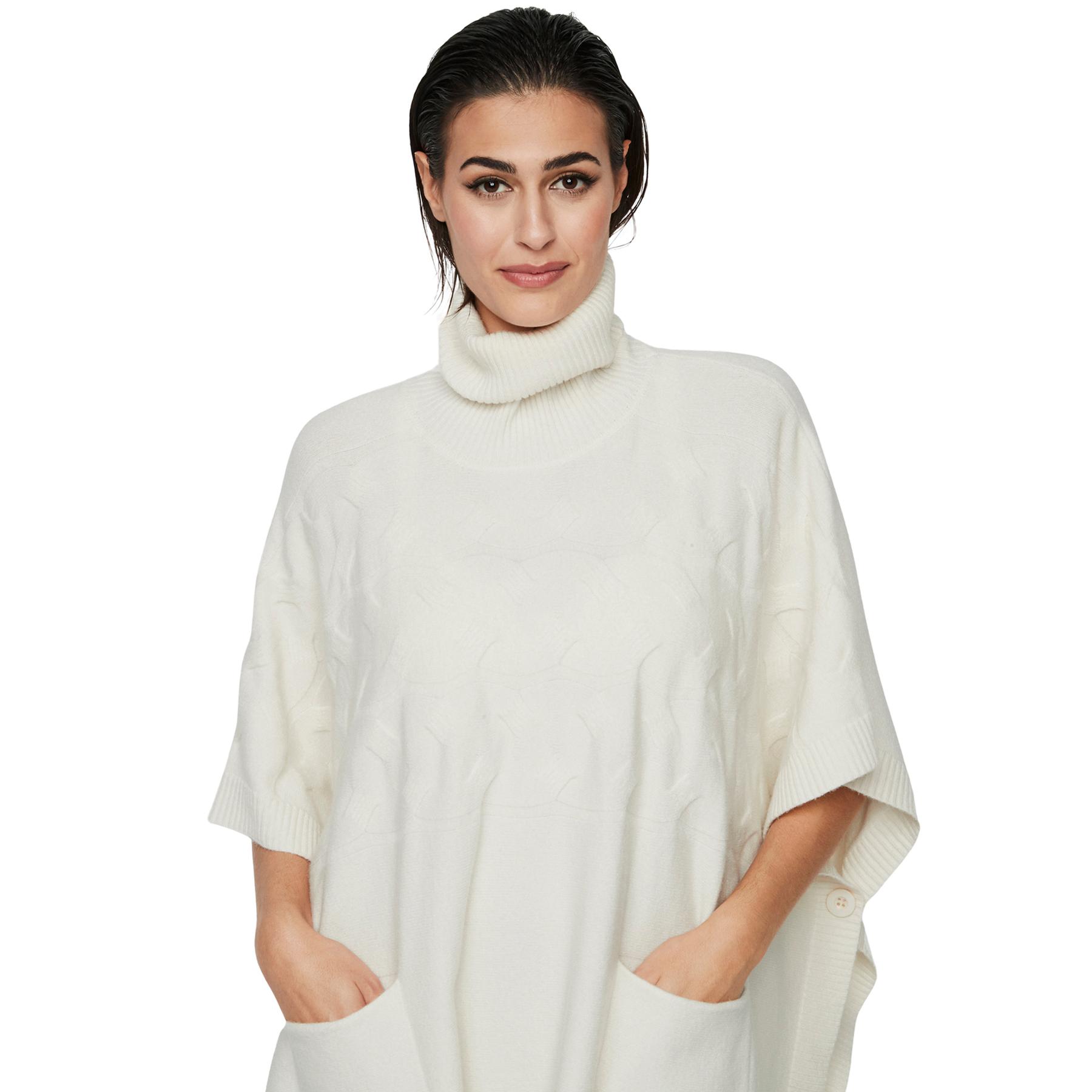 Poncho collo alto donna  PC1 Style ADD