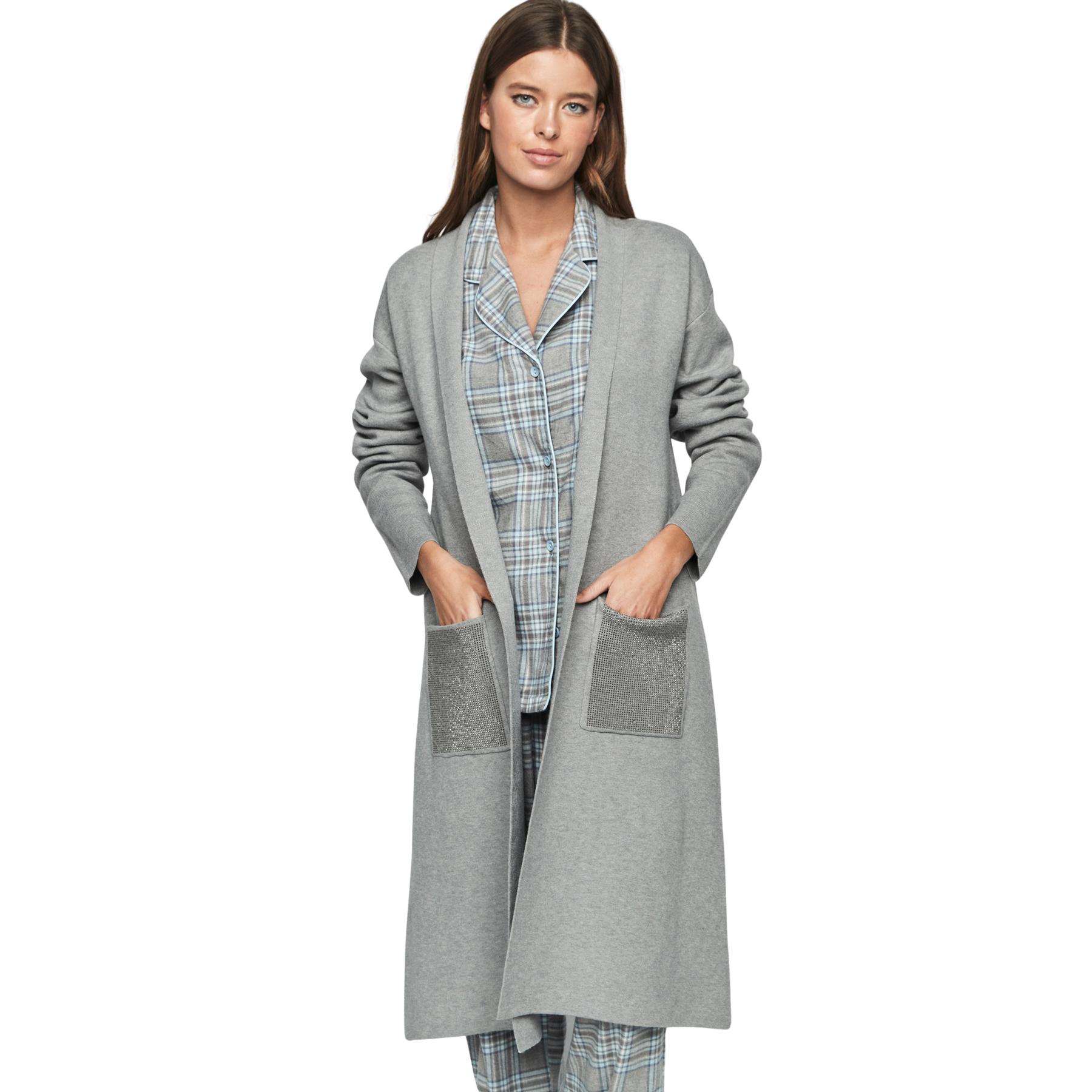 8445073922170 - Damen Mid-Length Jacke mit glänzenden Taschen PC1 Style ADD