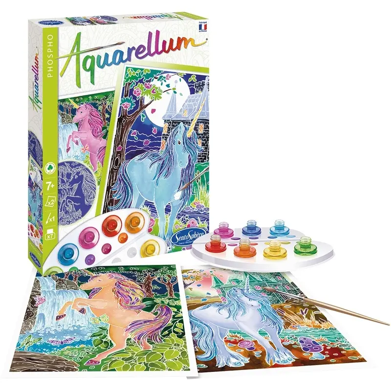 3373910064125 - Aquarellum Nachtleuchtend Einhorn