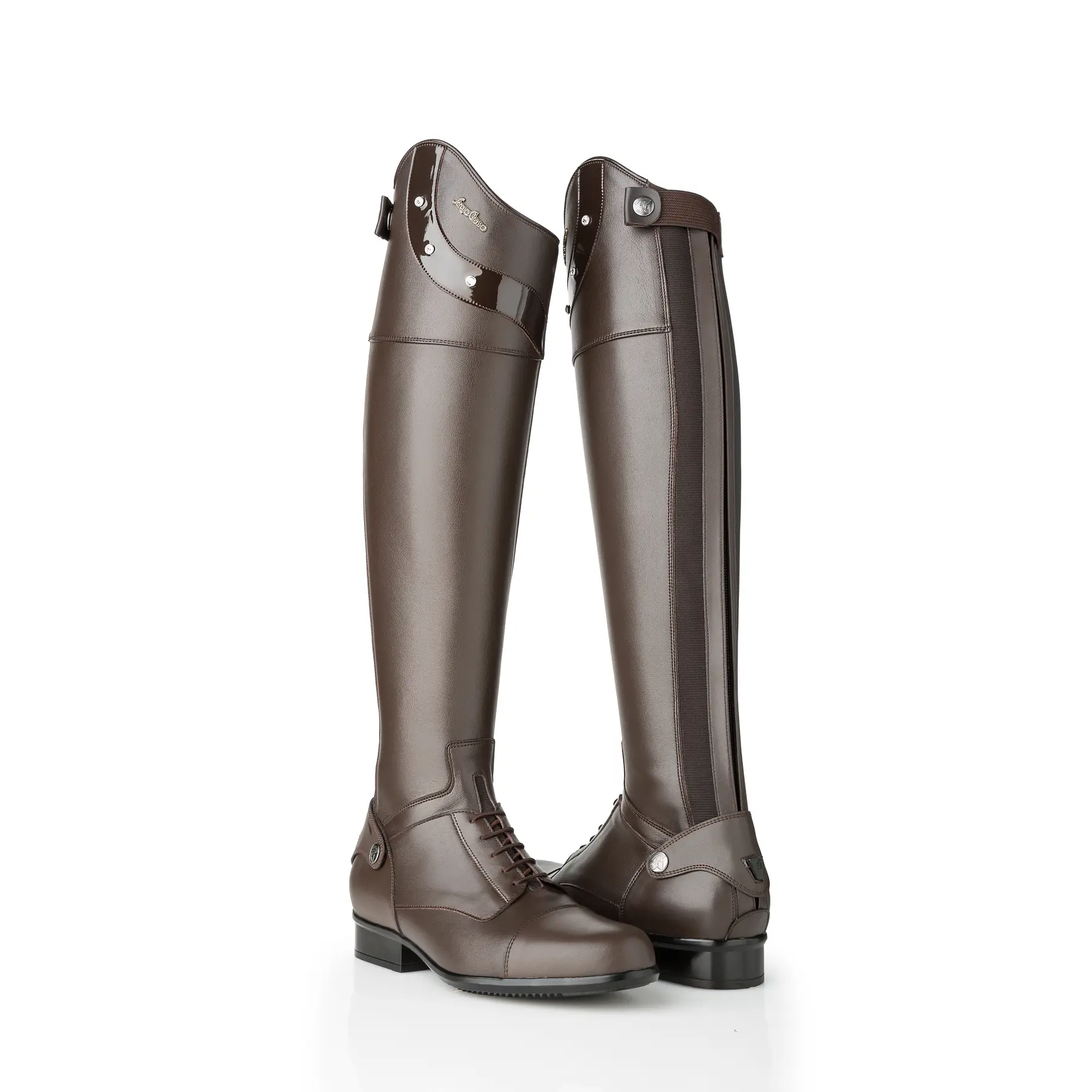 Sergio Grasso Women's Marron Riding Boots Evolution