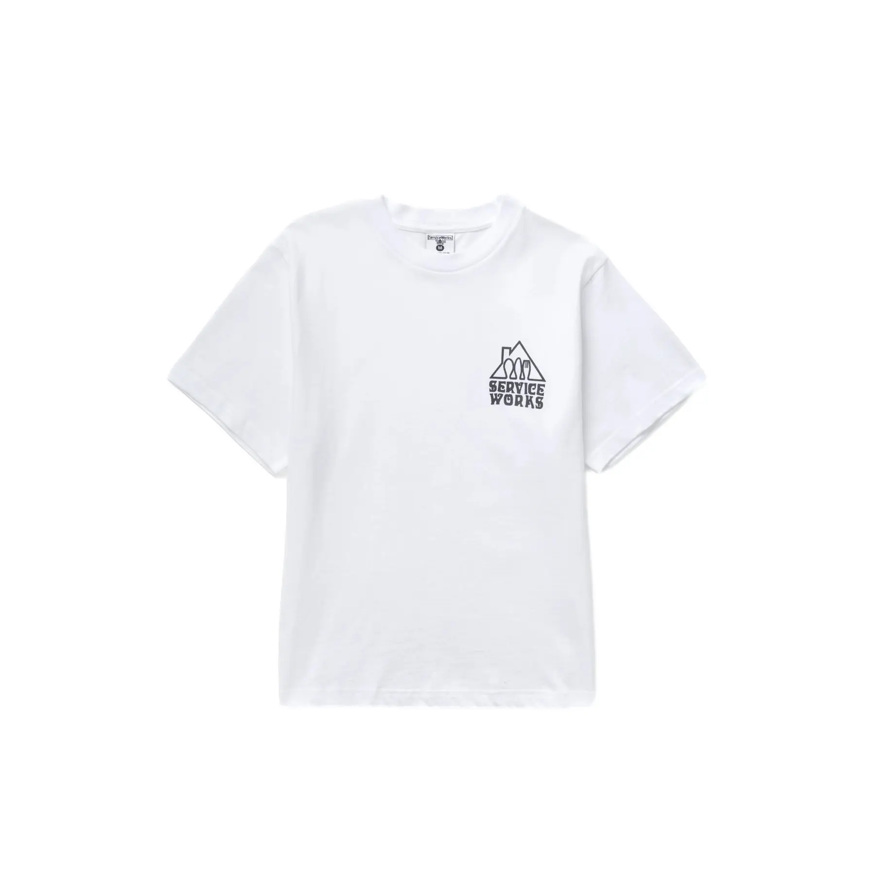 Service Works Men's Blanc T-Shirt Home Comforts