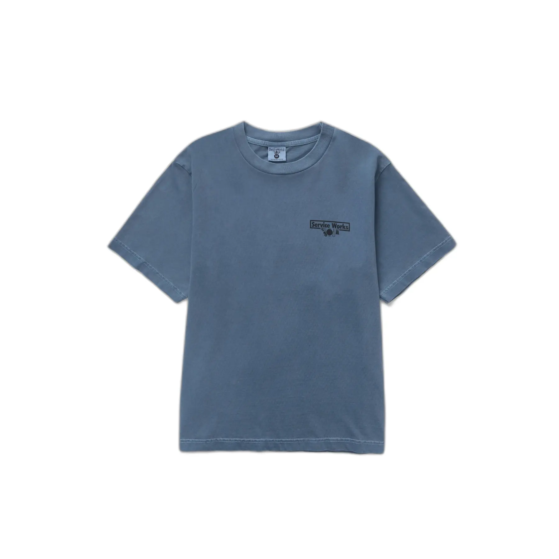 Service Works Gris T-Shirt Pigment Dyed Trademark