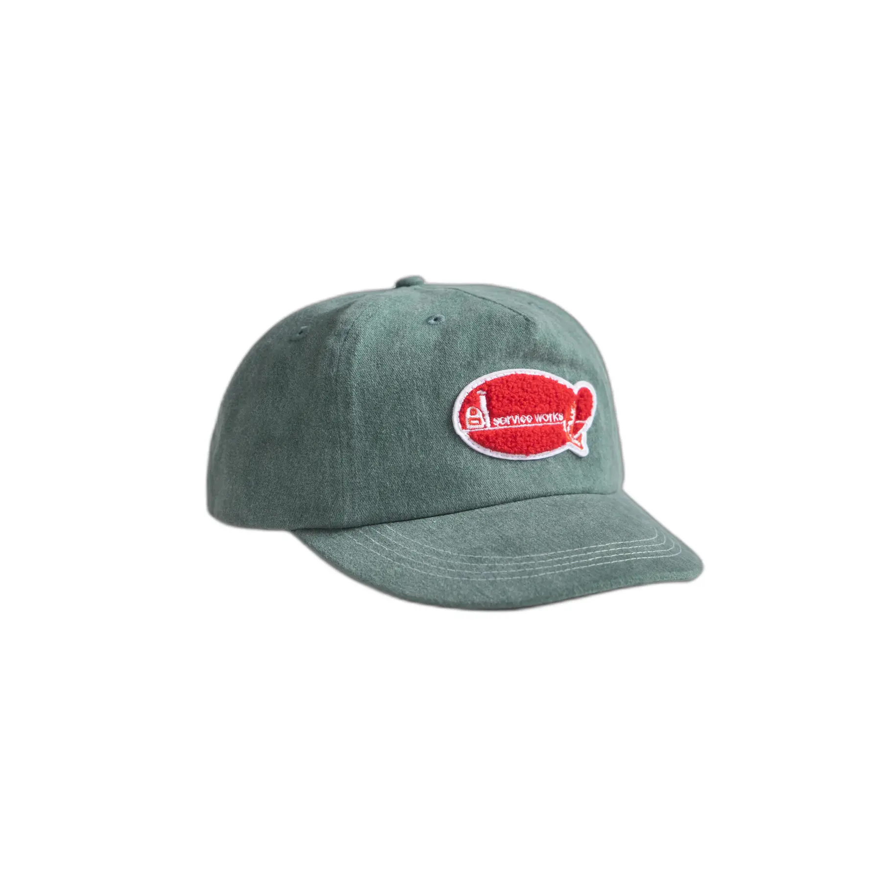 Service Works Vert Baseball Cap Carp Patch