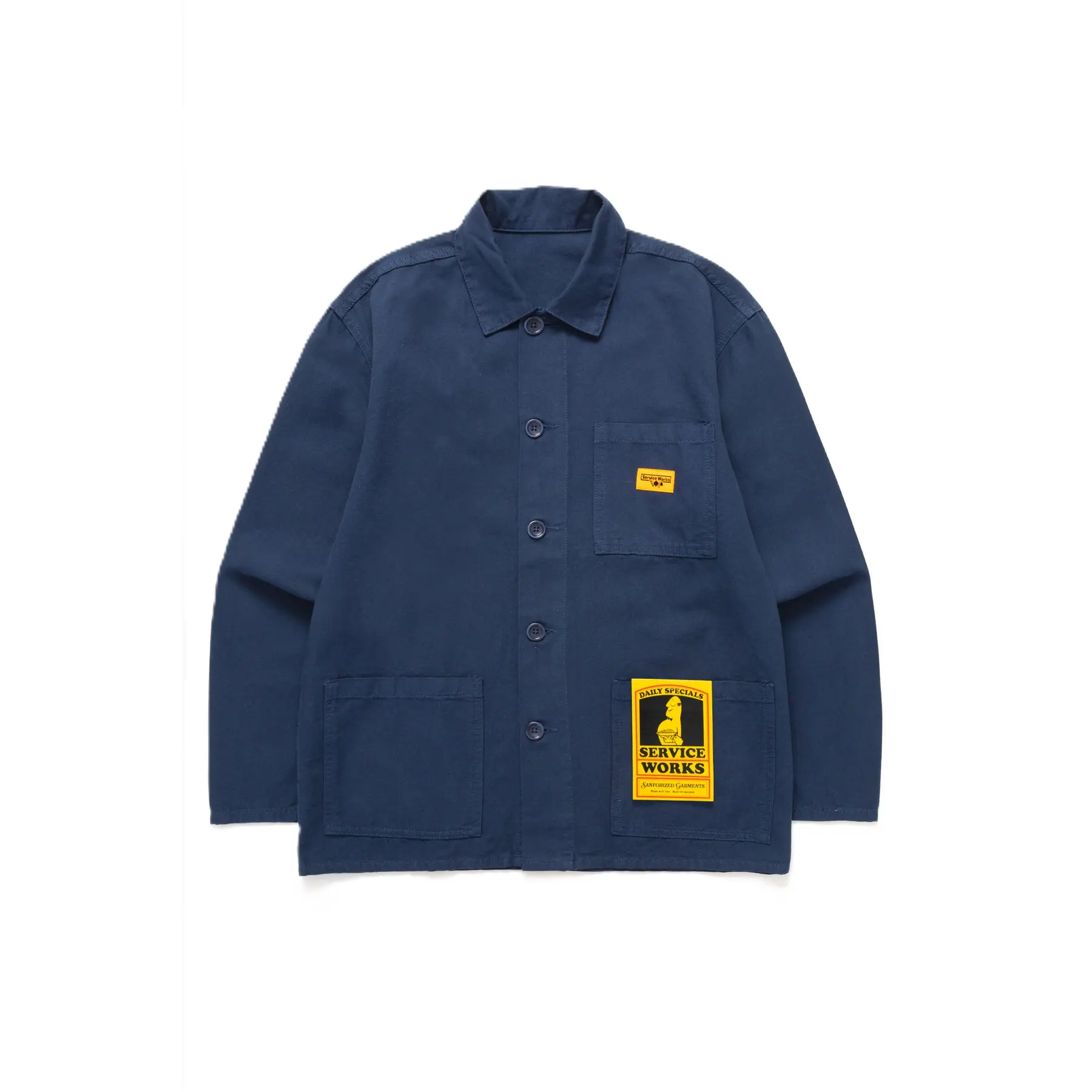 Service Works Bleu Overshirt Canvas Chore