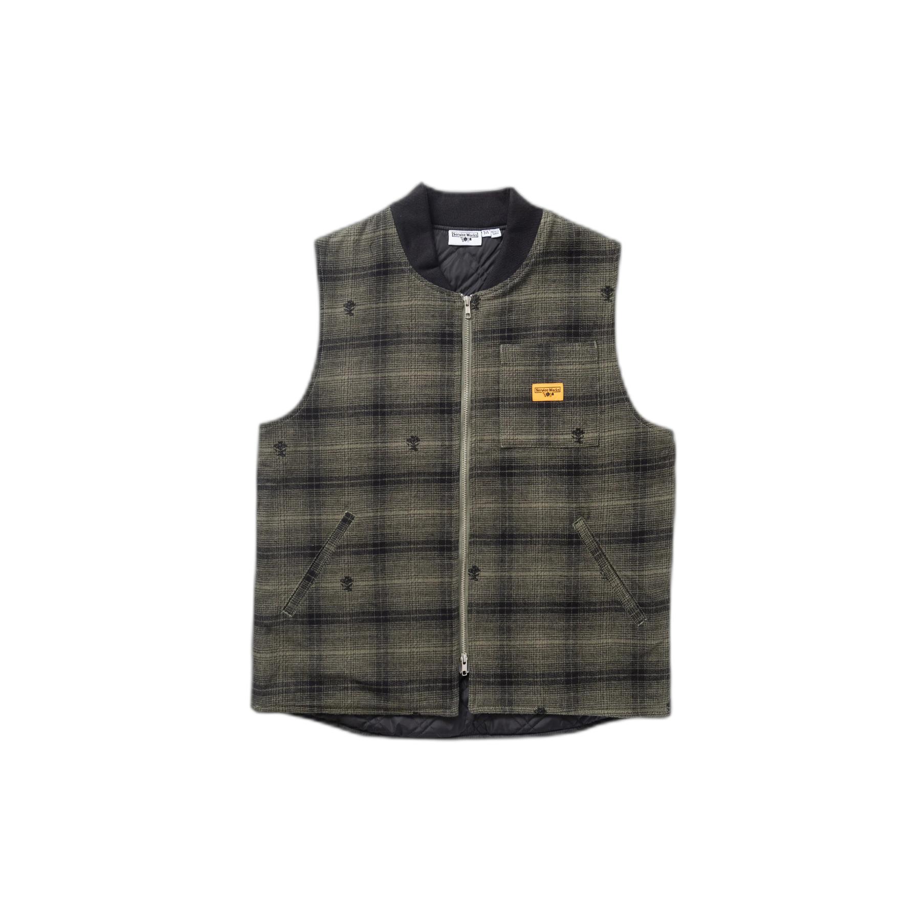 5063557015175 - Weste Thistle Plaid Padded