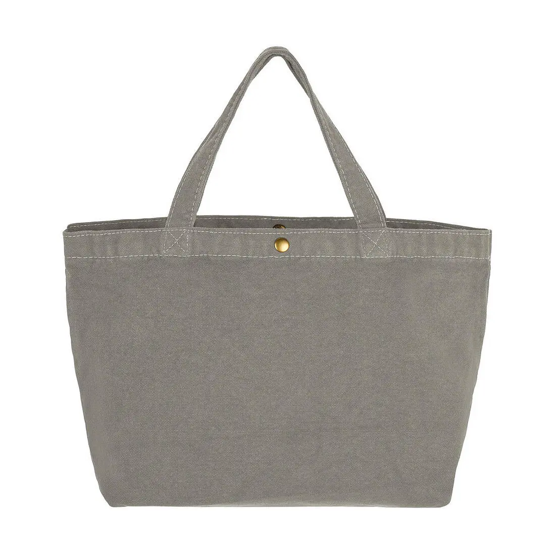 Sg Accessories Bags Women's Gris Small Canvas Tote Bag For
