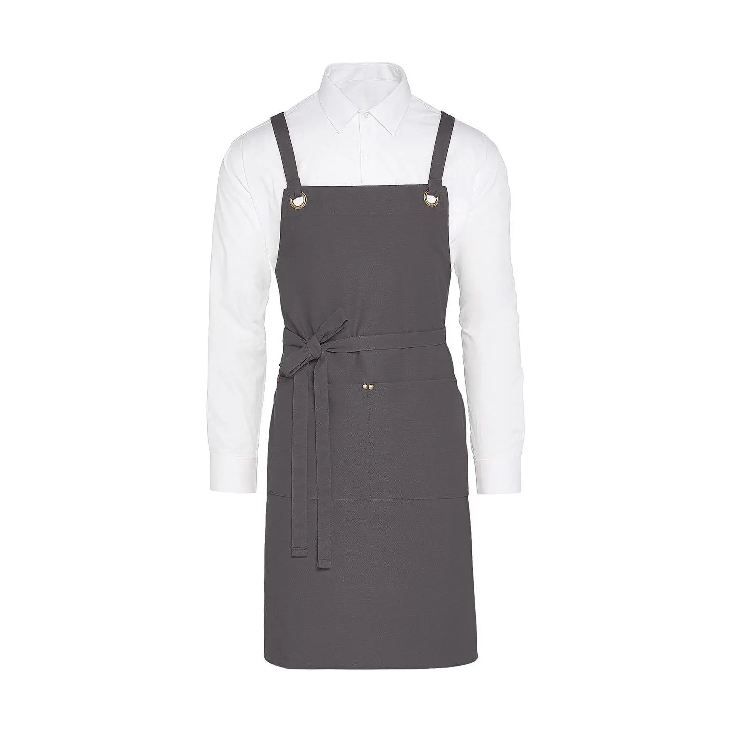 Sg Accessories Bistro Women's Gris Bib Apron Provence