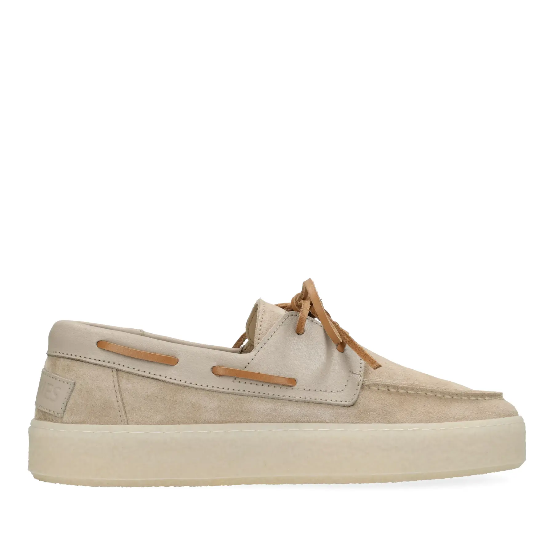 Scarpe da barca in suede donna  Zenne Mocca