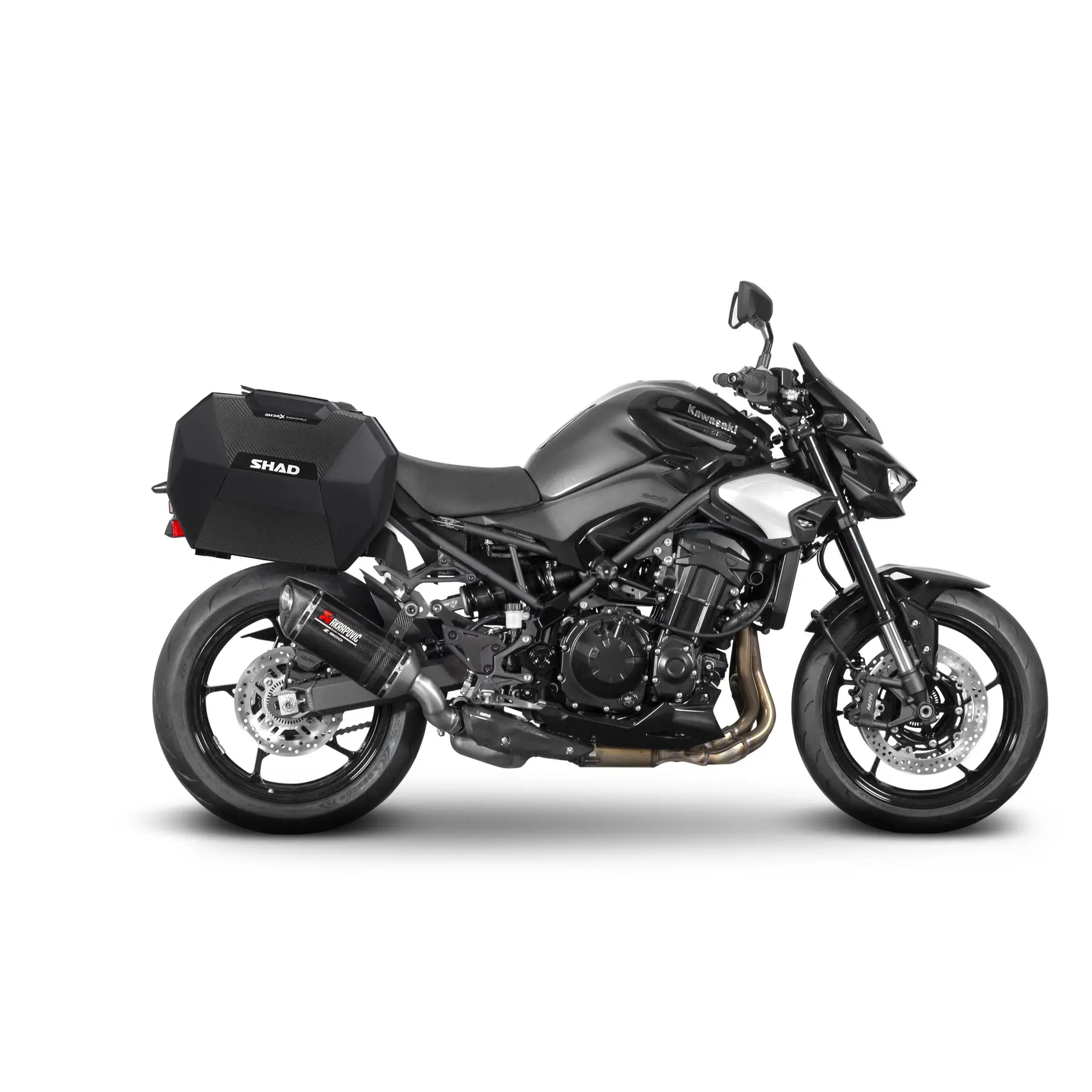 Shad 3p System Kawasaki Z900 2025 Montage Zijkoffers Zilver
