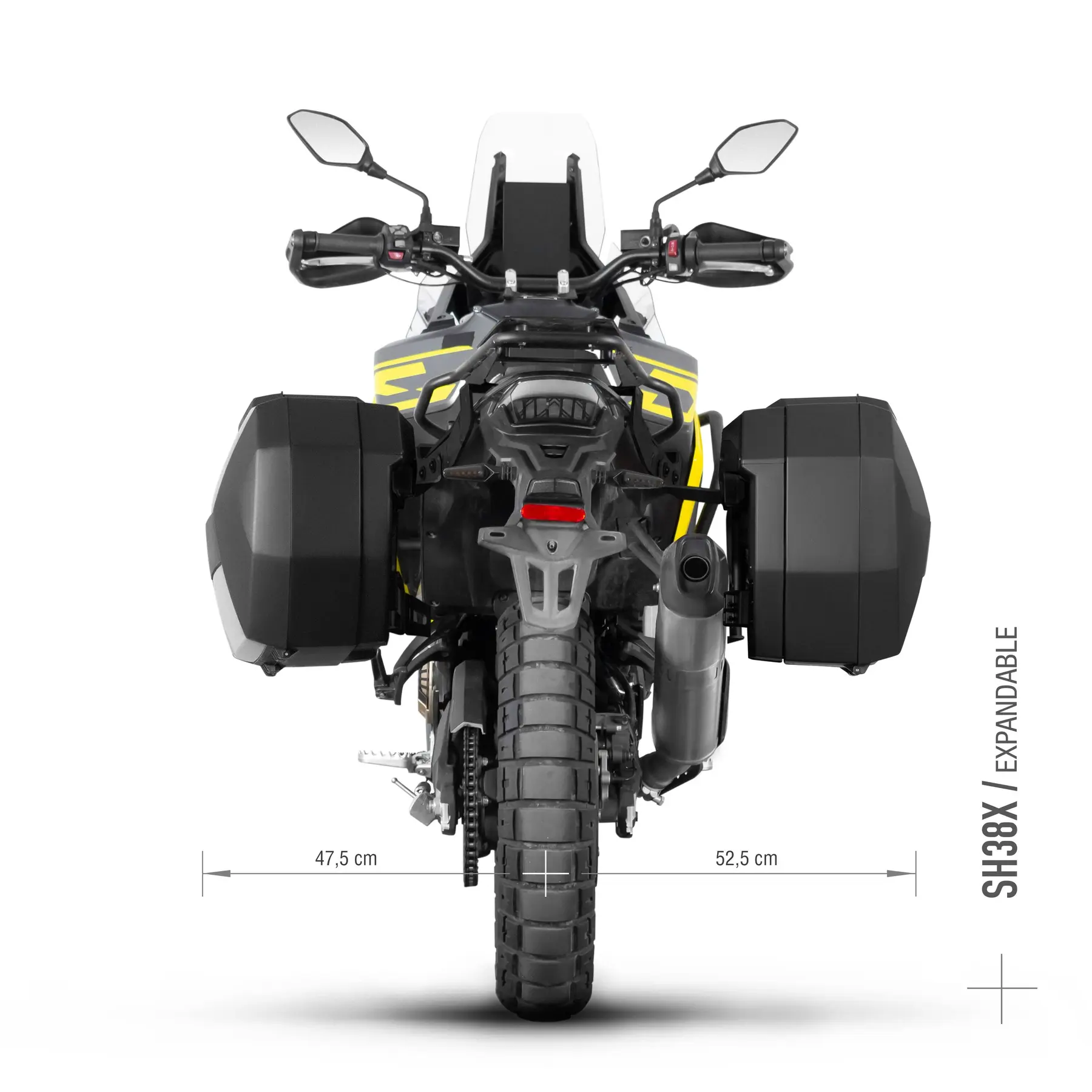 Bevestiging zijkoffer motorfiets Shad 3P System Voge