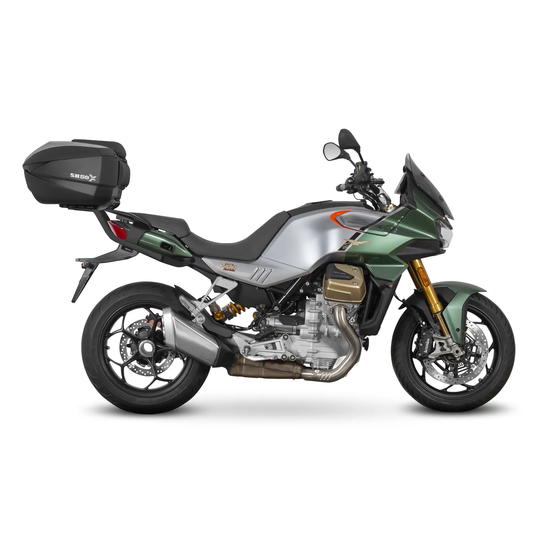 Support top case moto Shad Moto Moto Guzzi V100 Mandello '23