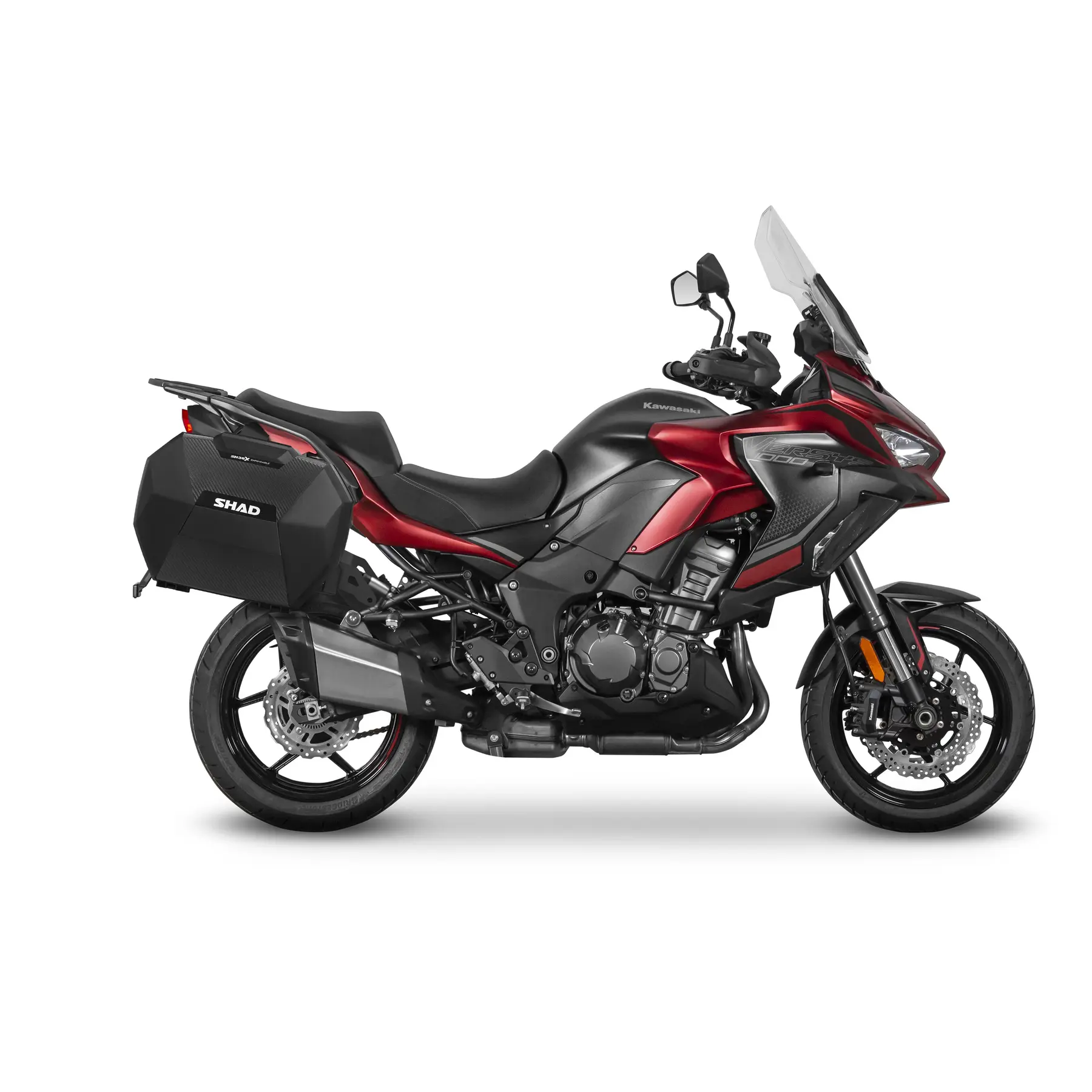 3P-System Seitenkofferhalterung für Motorräder Shad Kawasaki Versys 1000 '19