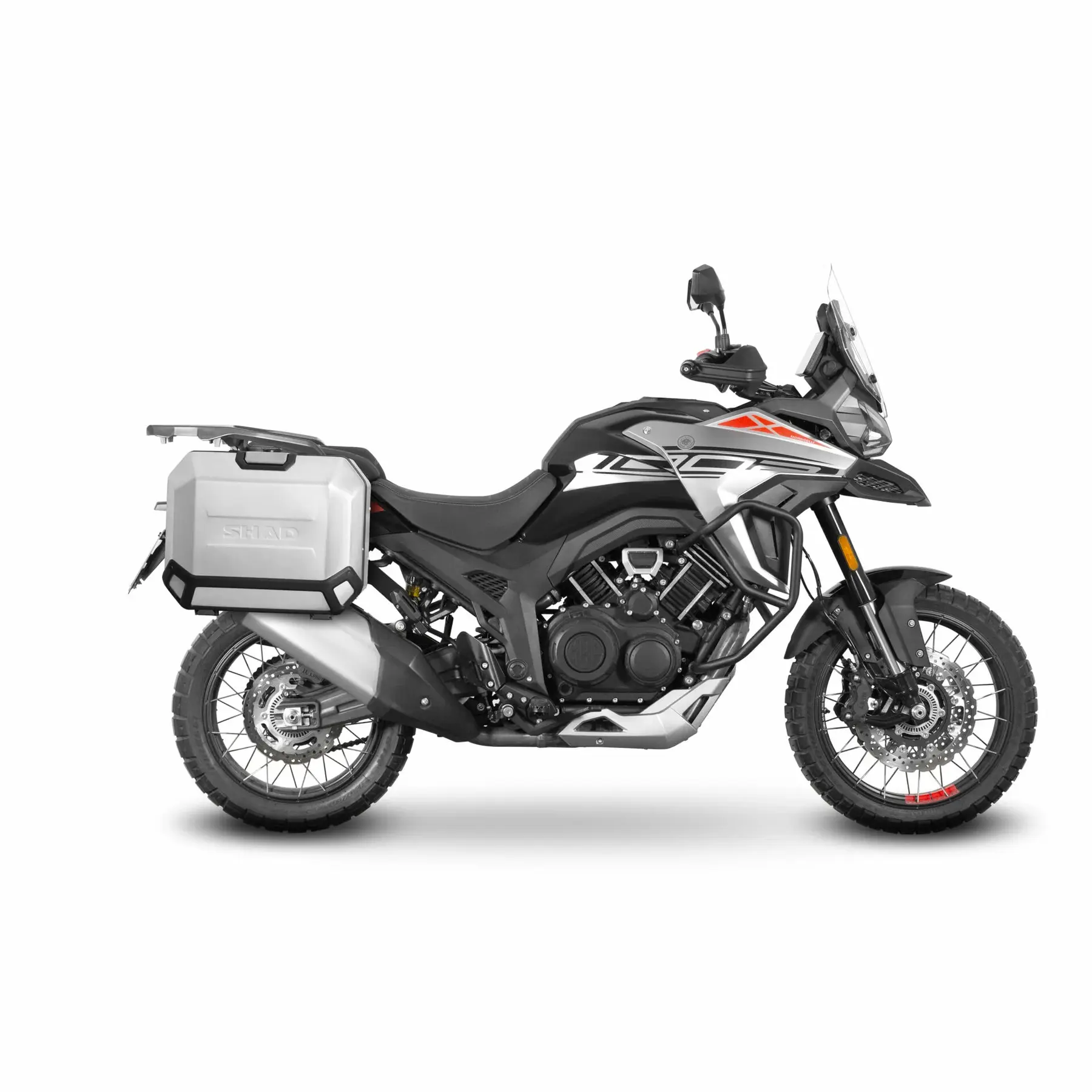 Seitenkofferbefestigung Motorrad Shad 4P System MORBIDELLI T1002VX