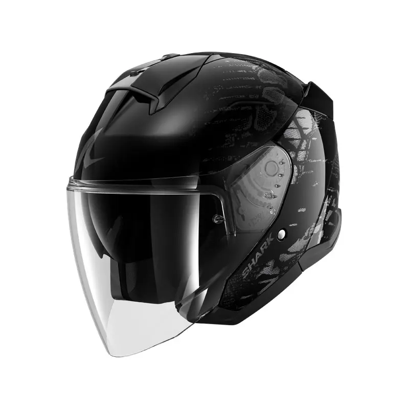 Jet-Motorradhelm Shark Skwal Jet Reptaia