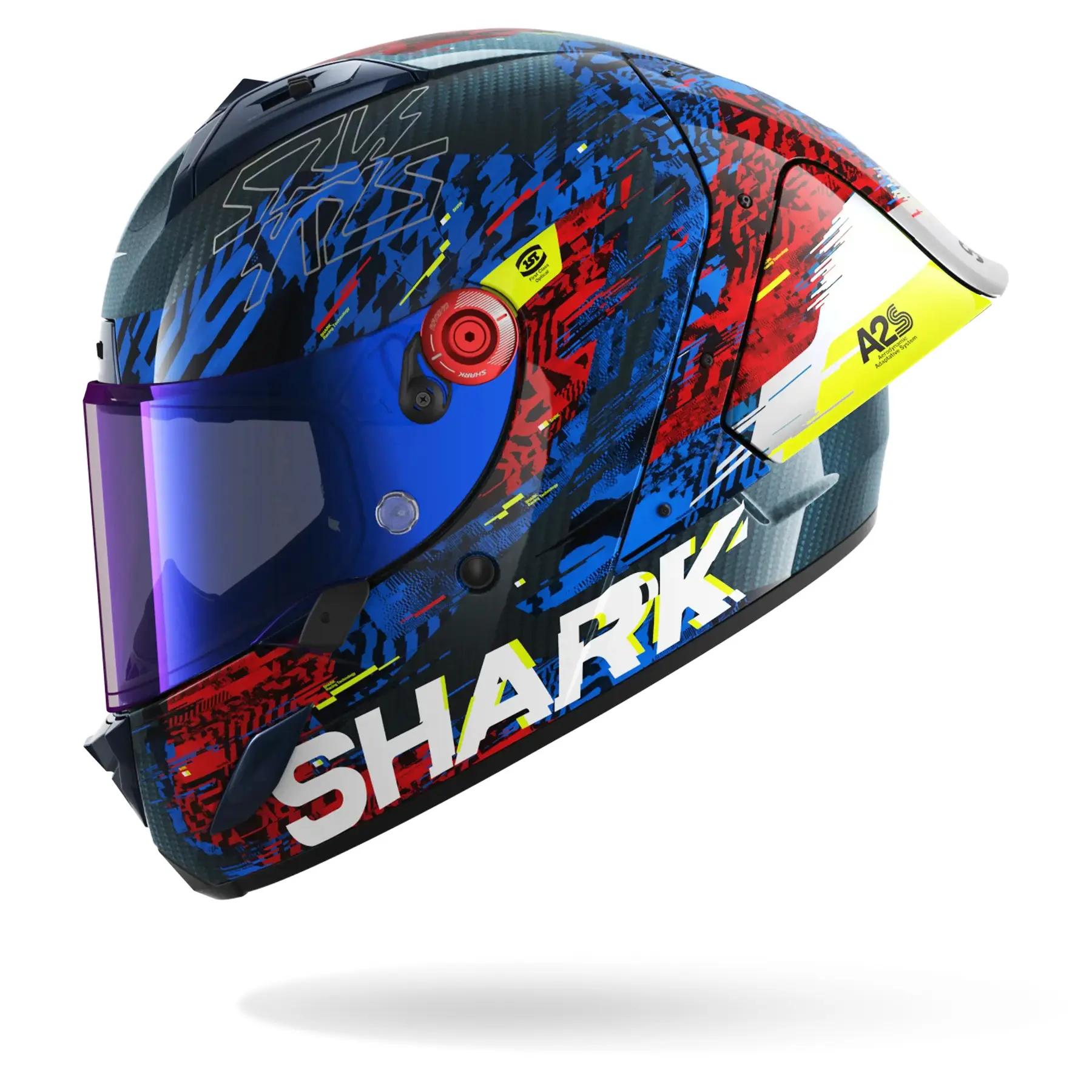 Motorrad-Integralhelm Shark Aeron-GP FIM Racing #2 Speed-Vib