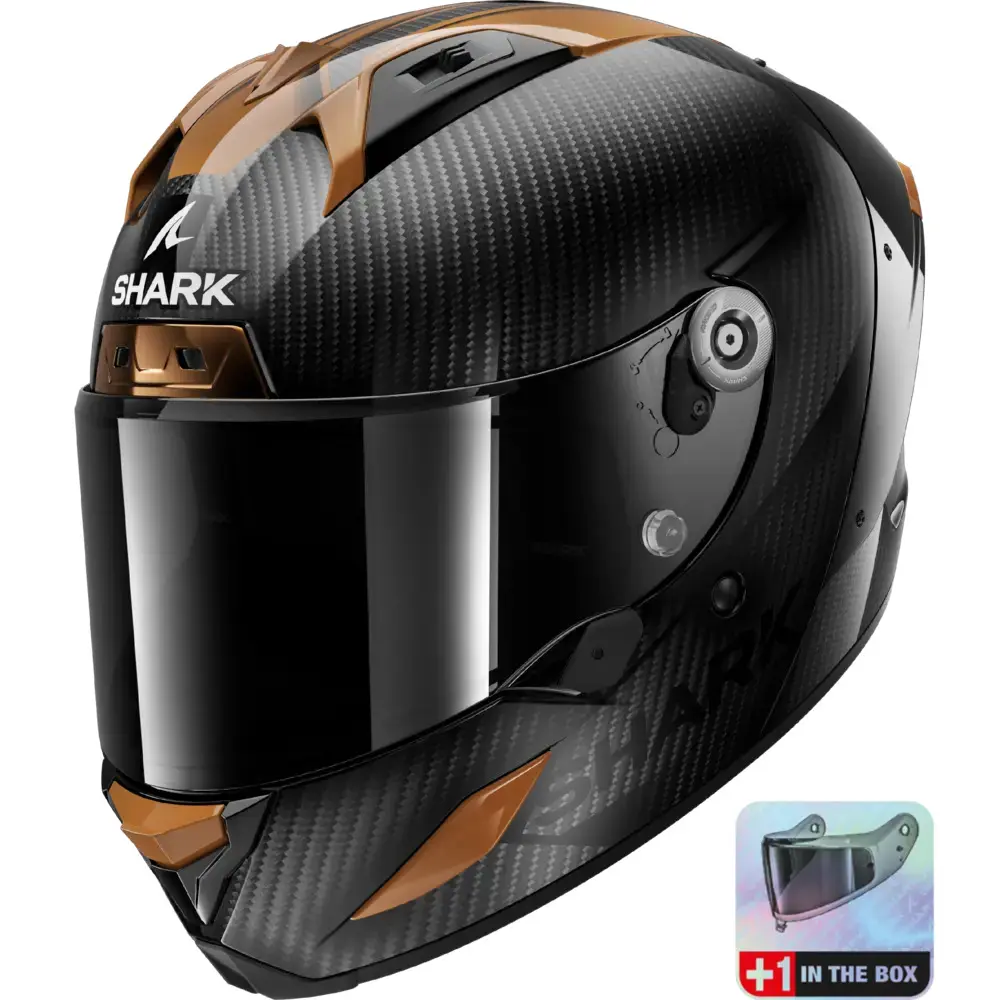 Motorrad-Integralhelm Shark Aeron Carbon Skin