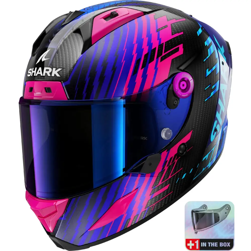 Motorrad-Integralhelm Shark Aeron Edgy