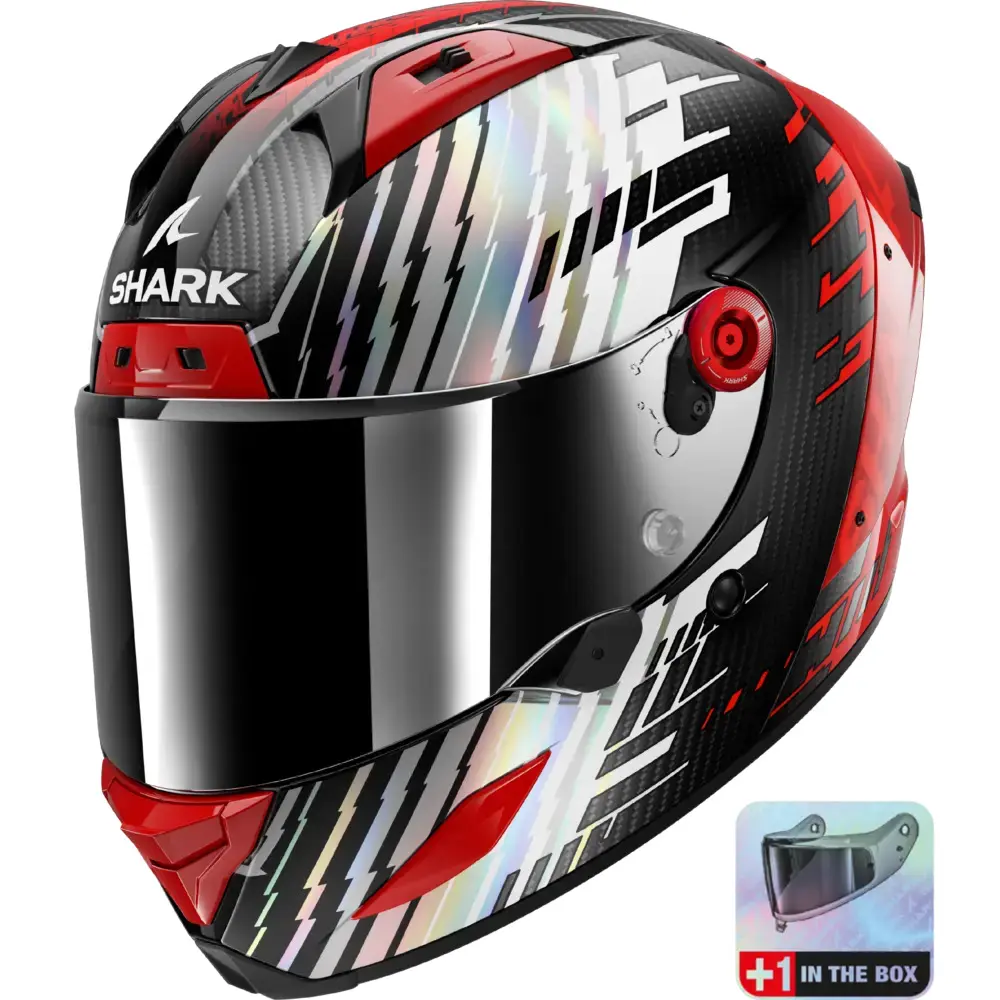 Motorrad-Integralhelm Shark Aeron Edgy