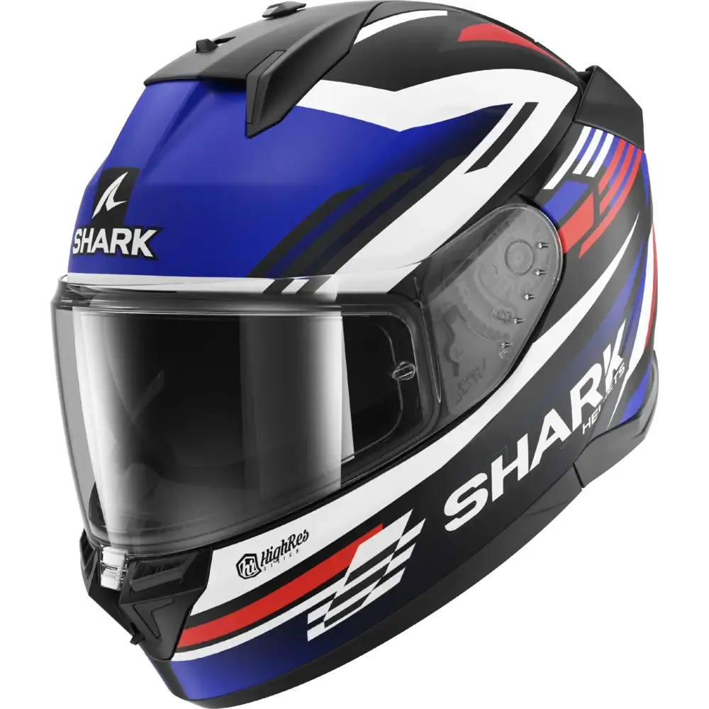 Motorrad-Integralhelm Shark D-SKWAL 3 Firstlap