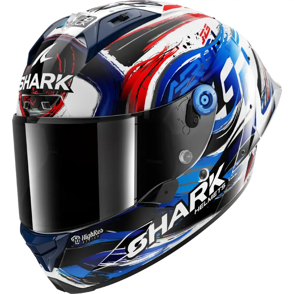Motorrad-Integralhelm Shark Aeron-GP FIM Racing Replica Zarco Signature